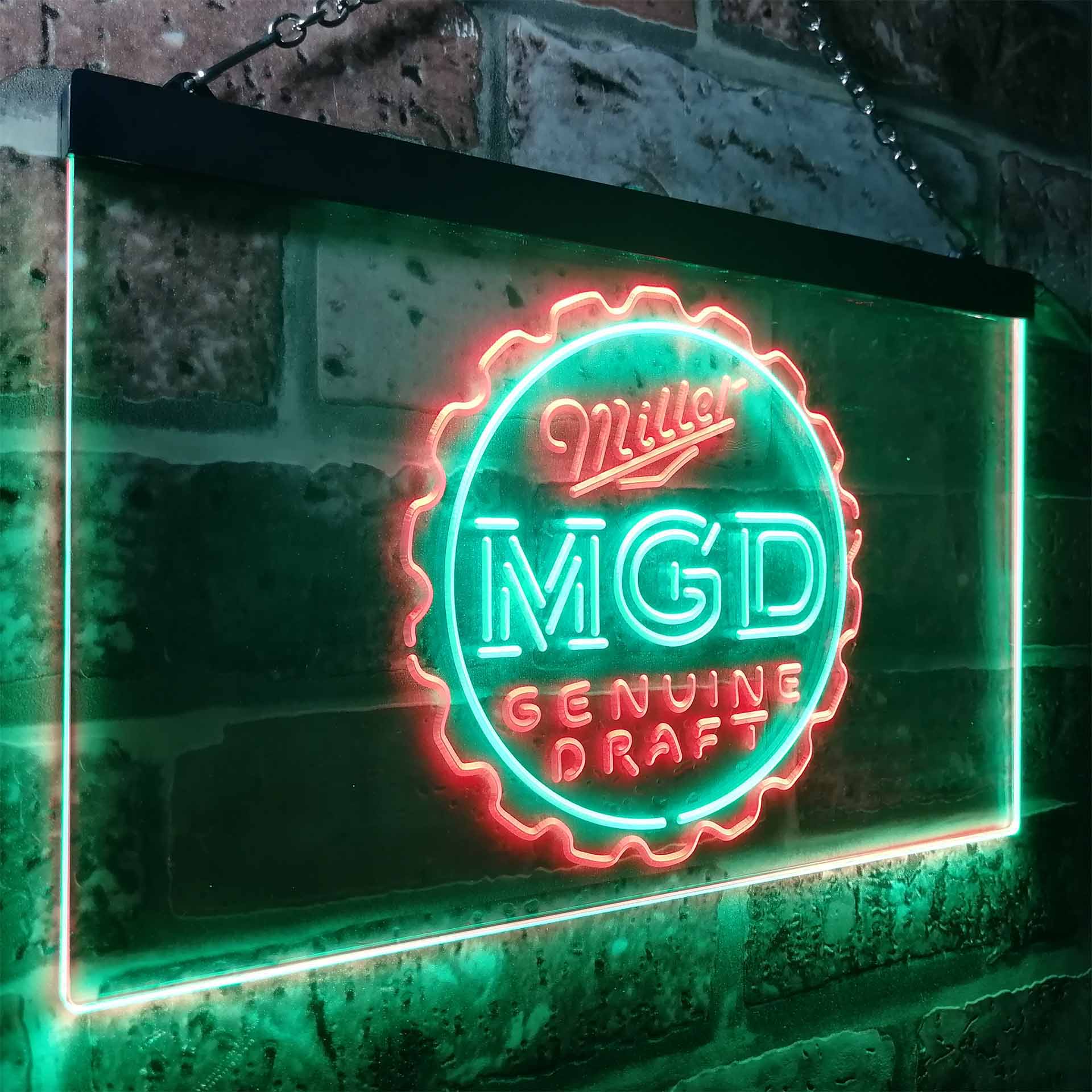 Miller Genuine Draft MGD Neon-Like LED Sign - Image 15