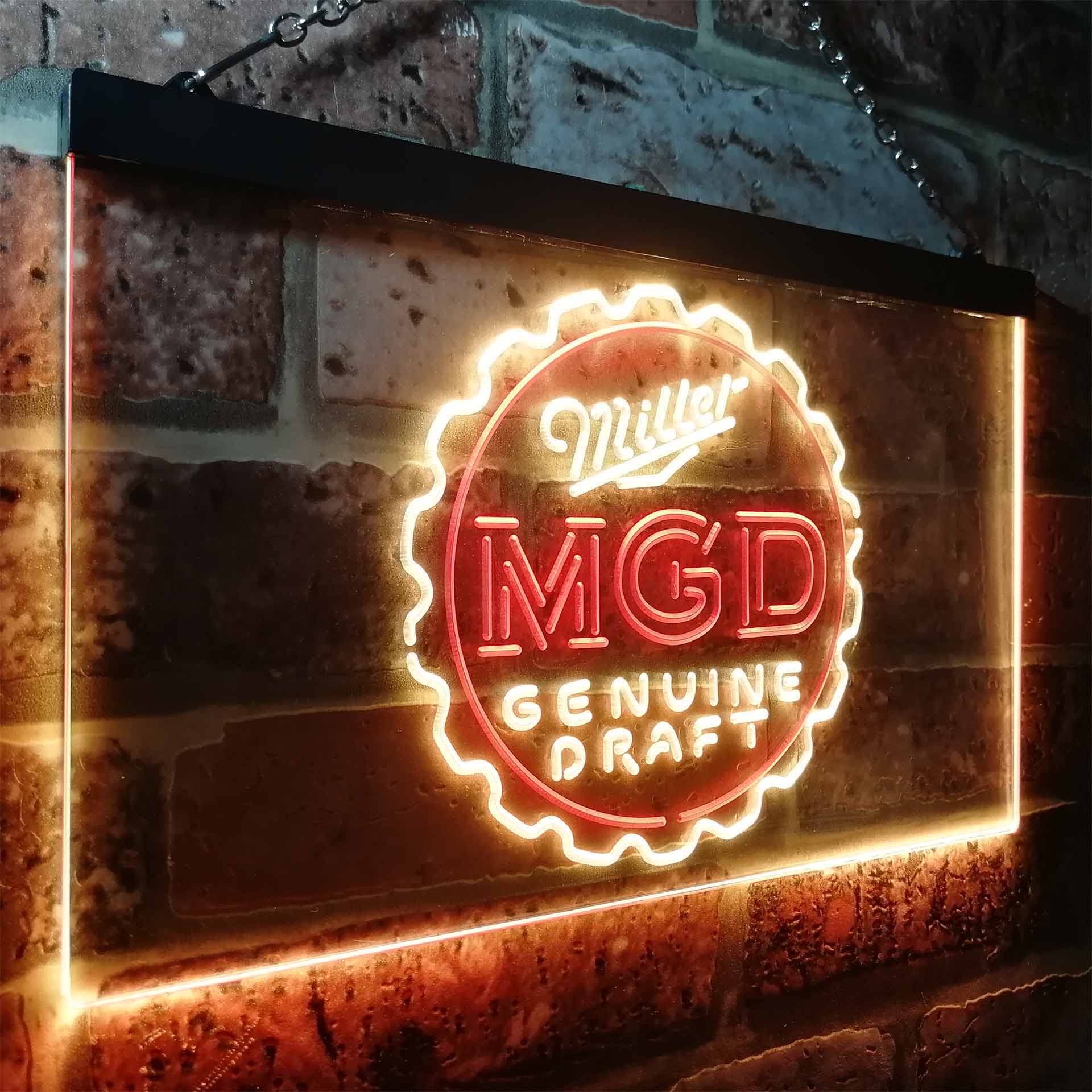 Miller Genuine Draft MGD Neon-Like LED Sign - Image 16
