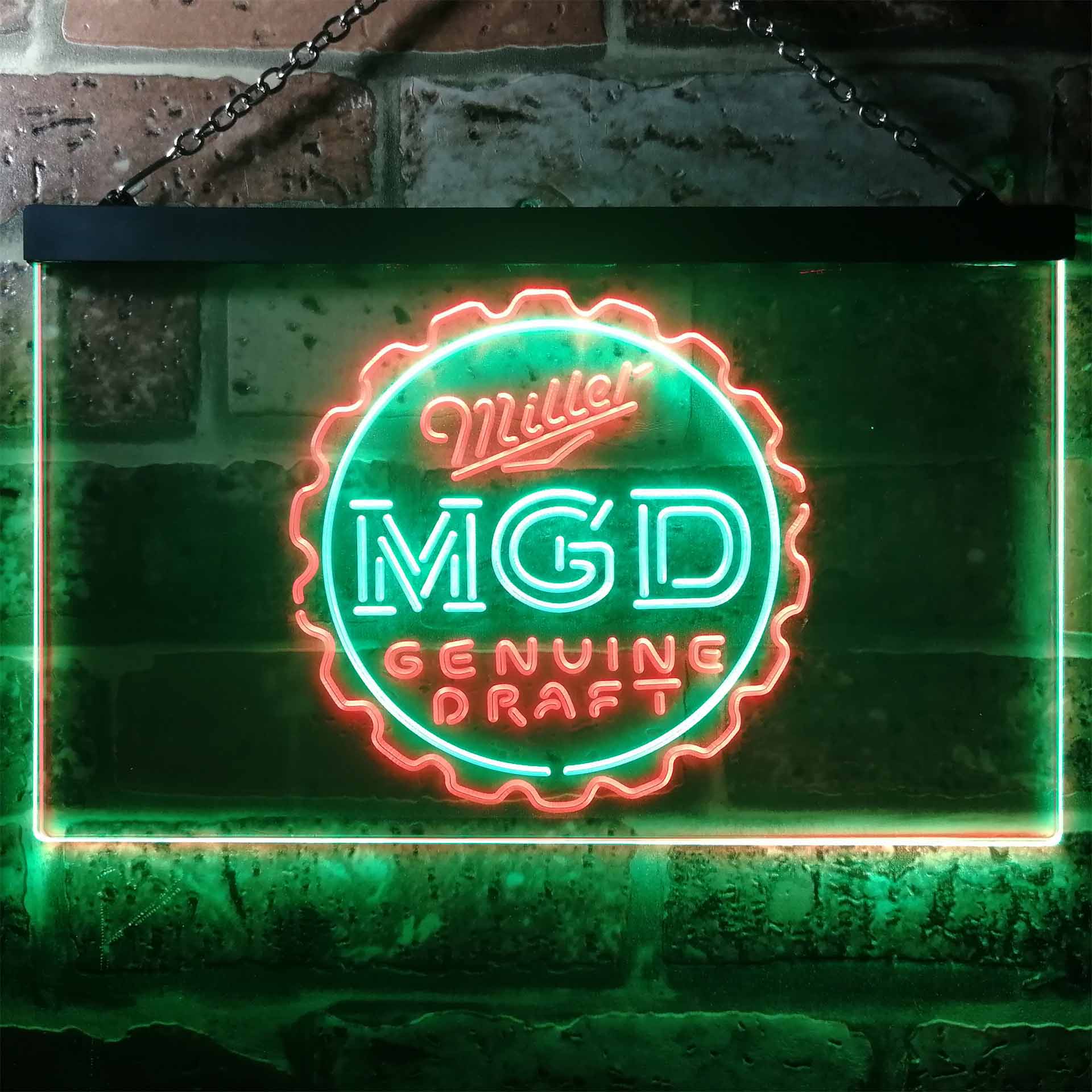 Miller Genuine Draft MGD Neon-Like LED Sign - Image 2