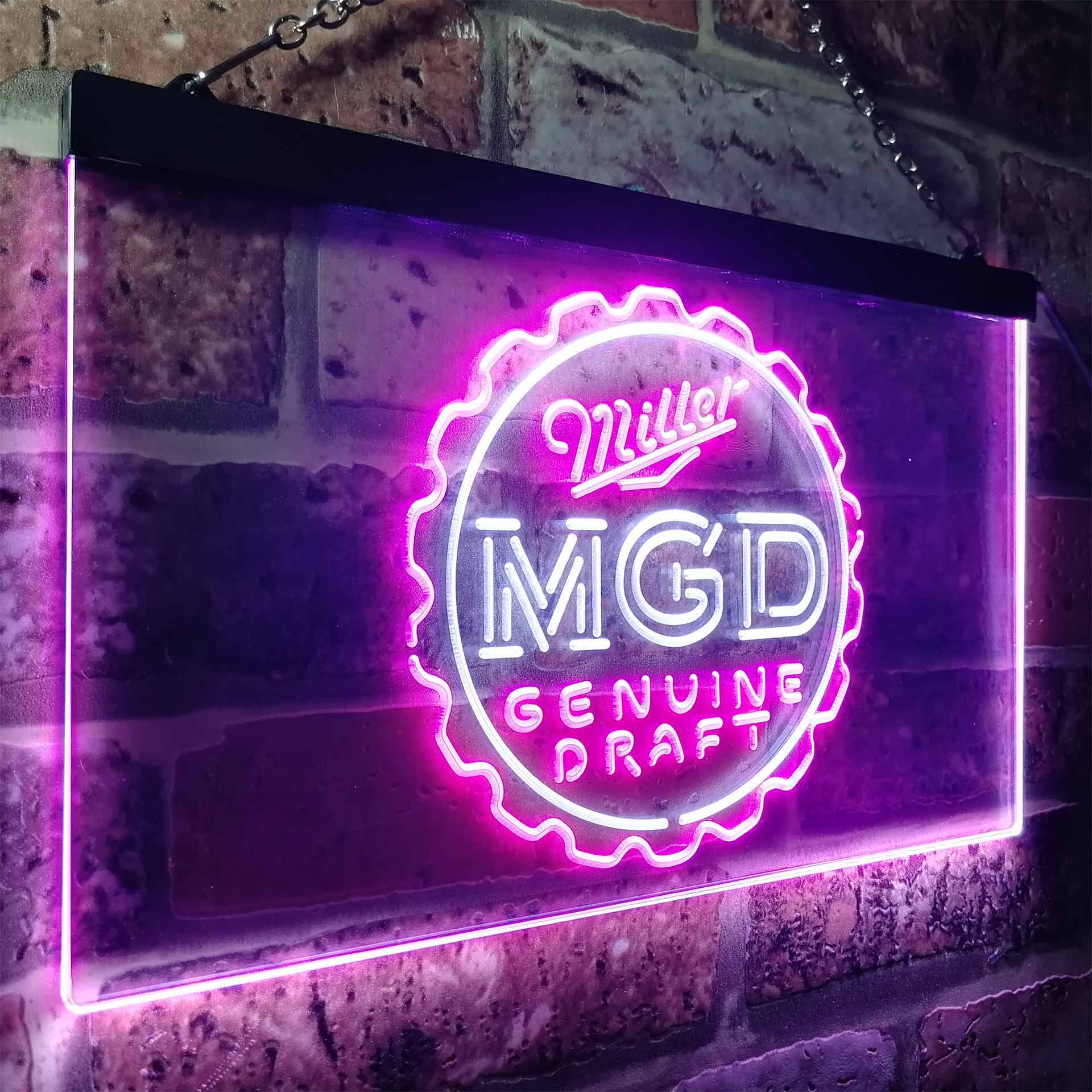 Miller Genuine Draft MGD Neon-Like LED Sign - Image 21