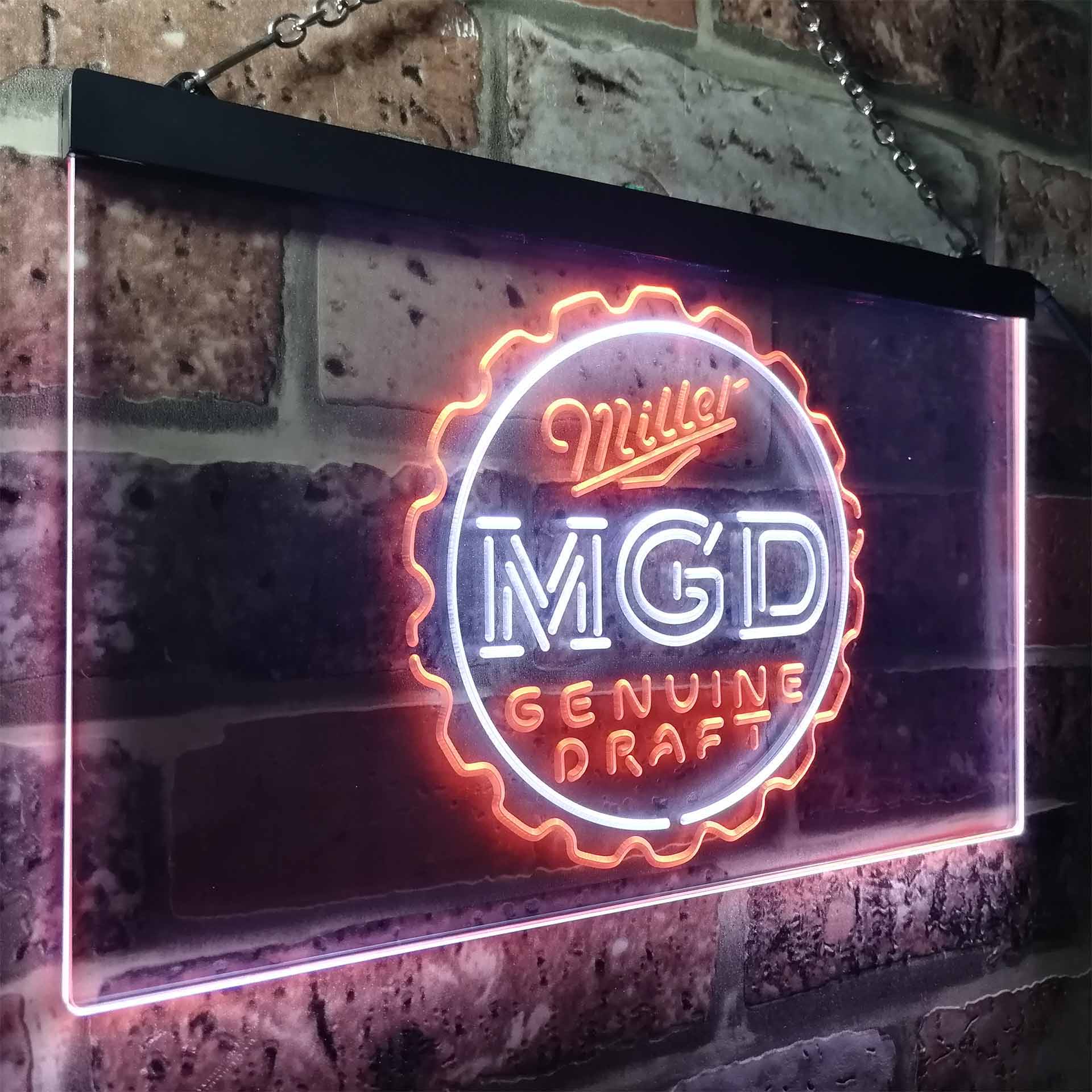 Miller Genuine Draft MGD Neon-Like LED Sign - Image 23