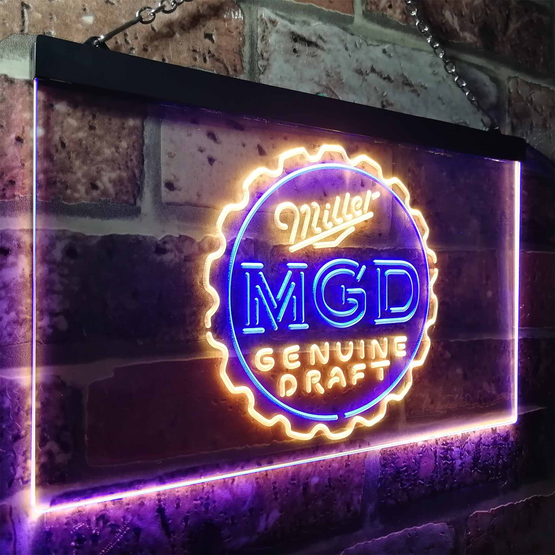 Miller Genuine Draft MGD Neon-Like LED Sign - Image 24