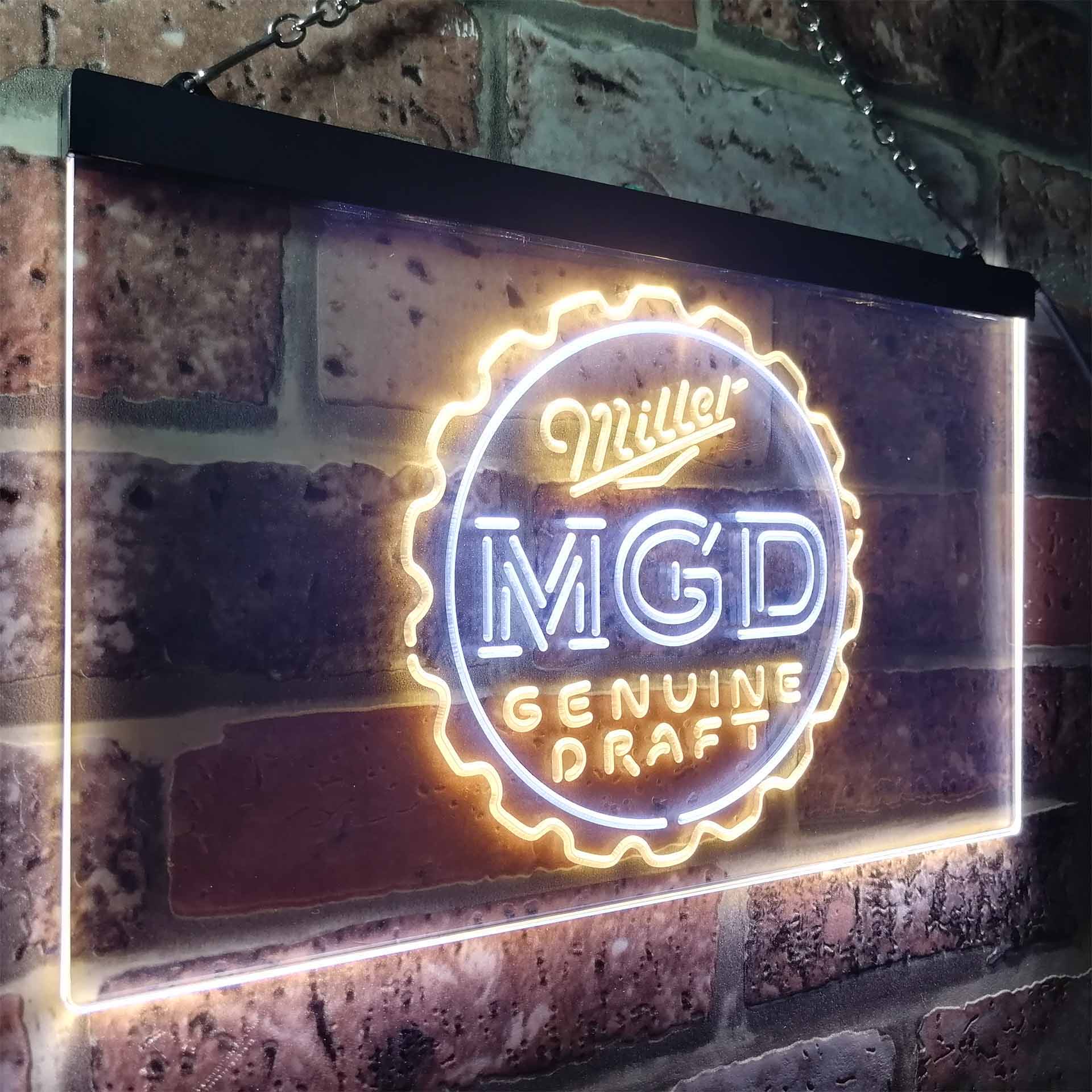 Miller Genuine Draft MGD Neon-Like LED Sign - Image 26