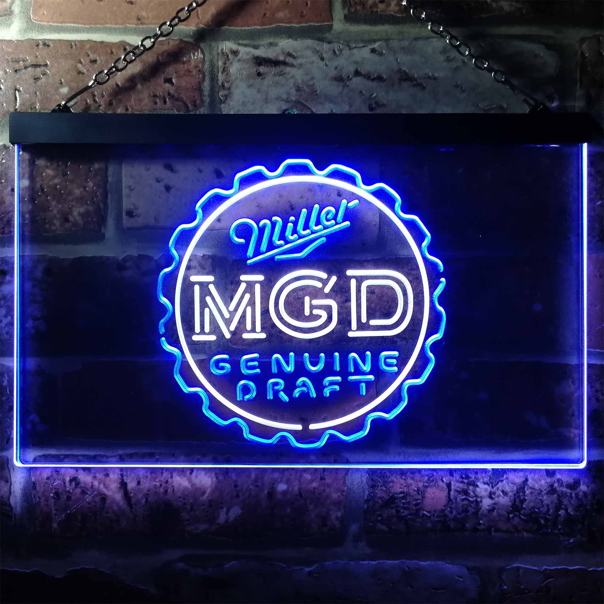 Miller Genuine Draft MGD Neon-Like LED Sign - Image 5