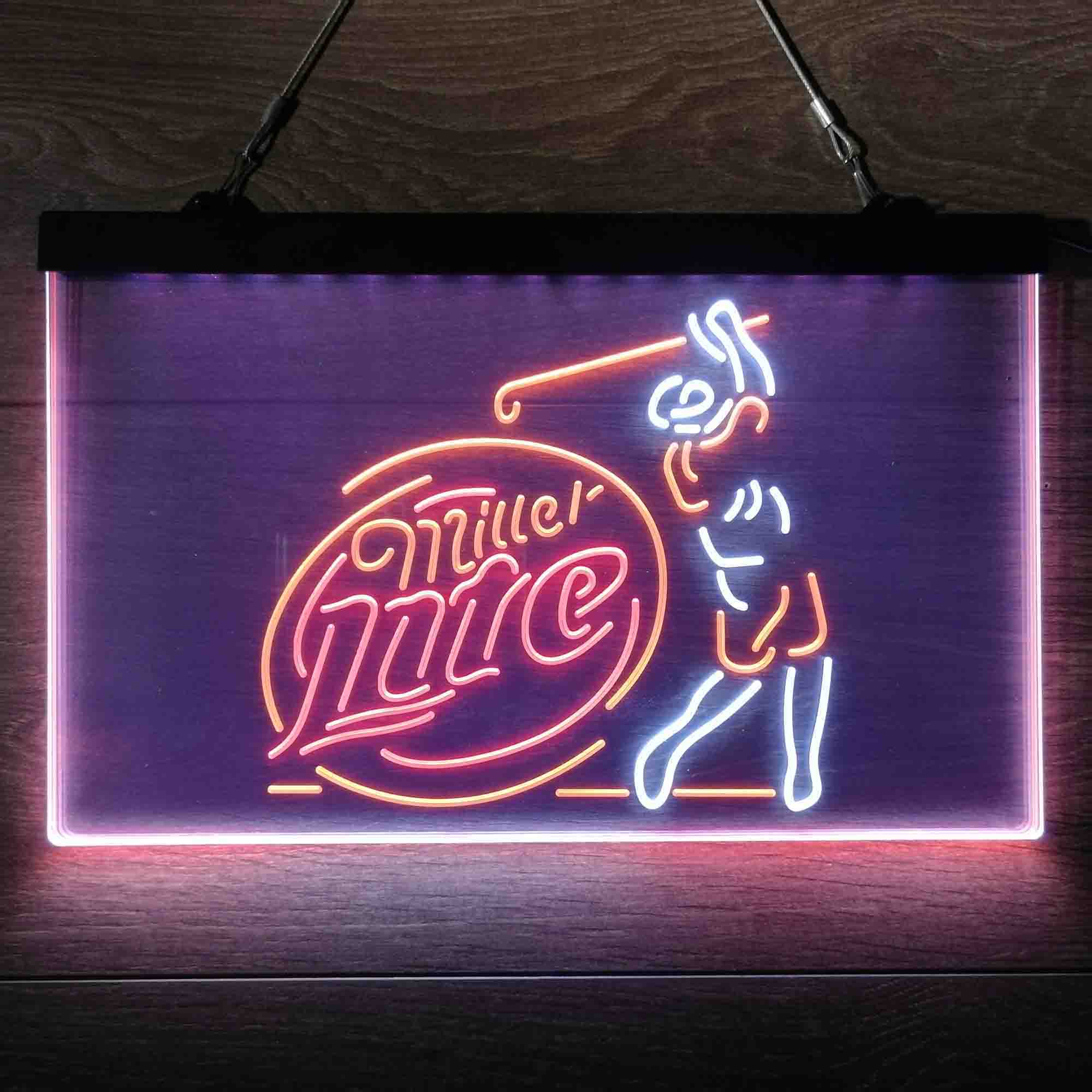 Miller Golf  Neon 3-Color LED Sign - Image 2