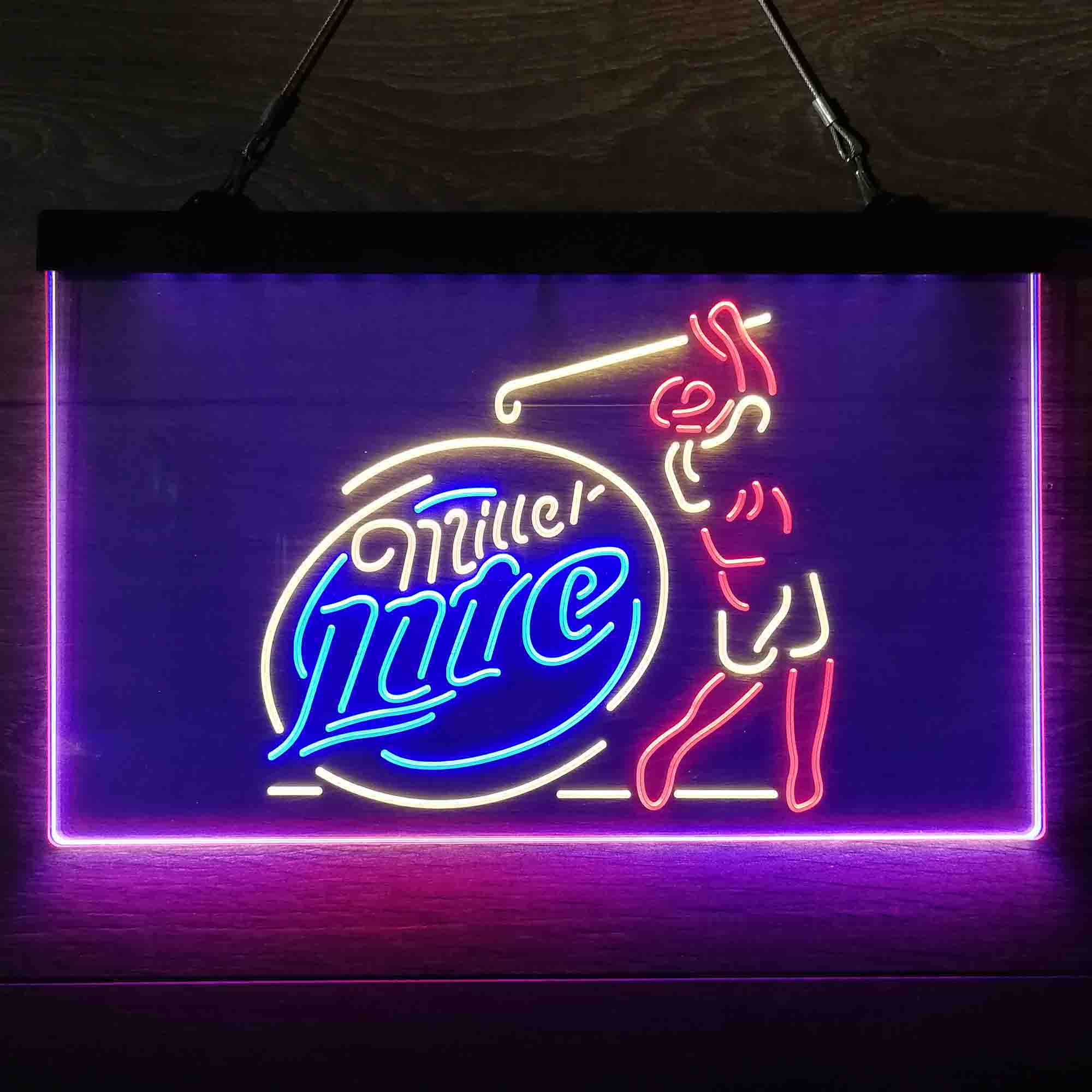 Miller Golf  Neon 3-Color LED Sign - Image 3