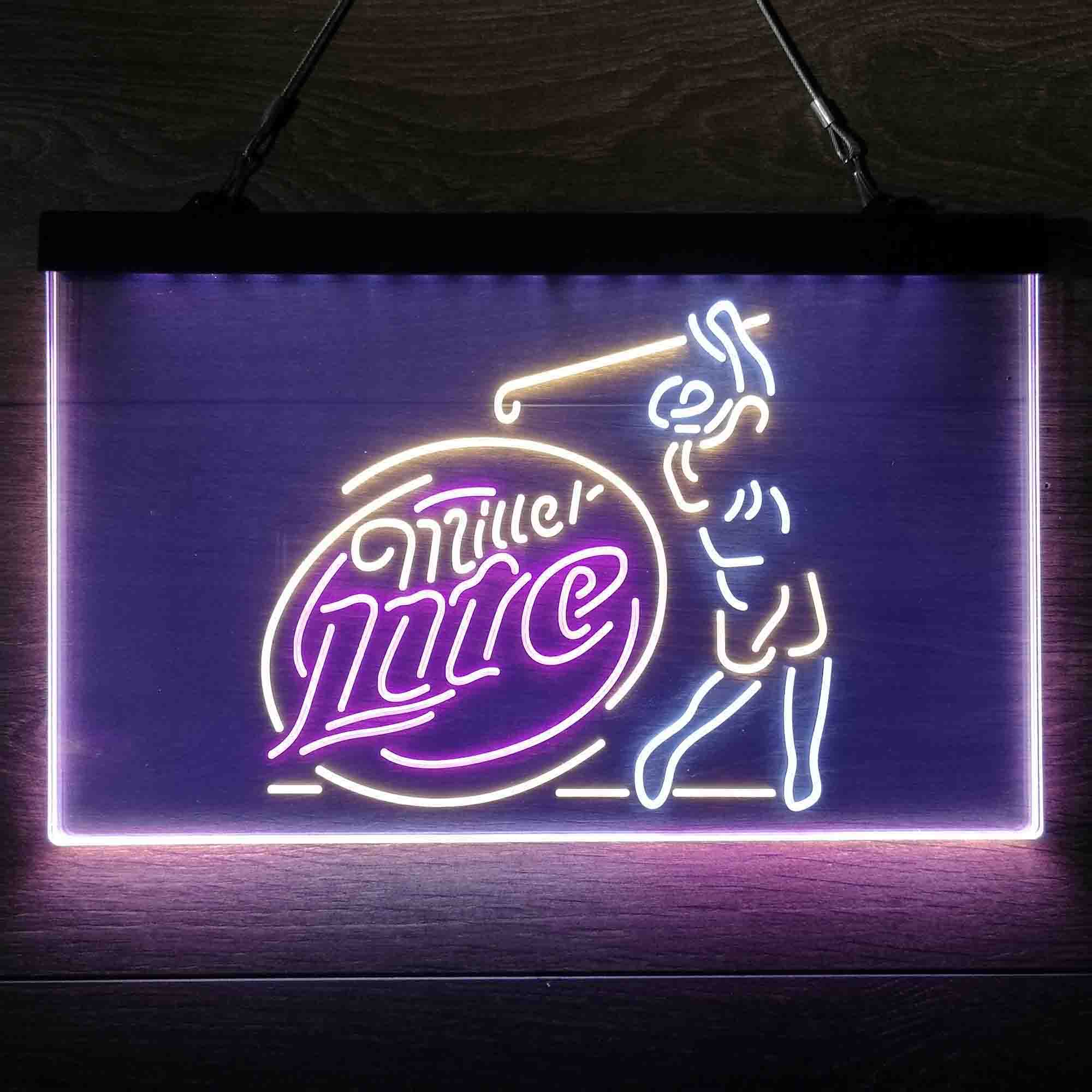 Miller Golf  Neon 3-Color LED Sign - Image 8