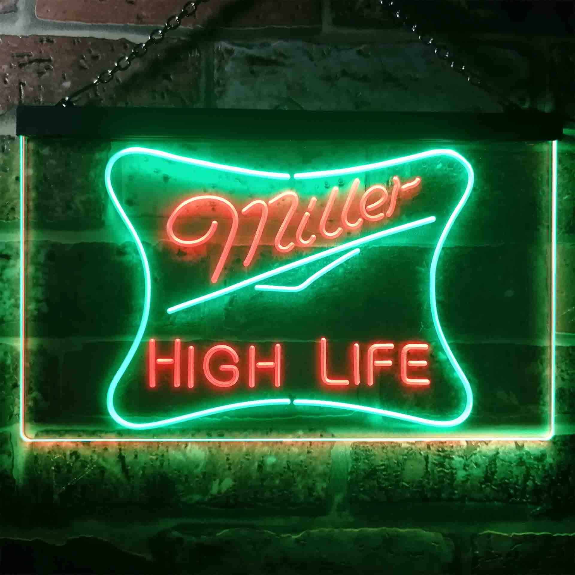 Miller High Life Beer Neon-Like LED Sign