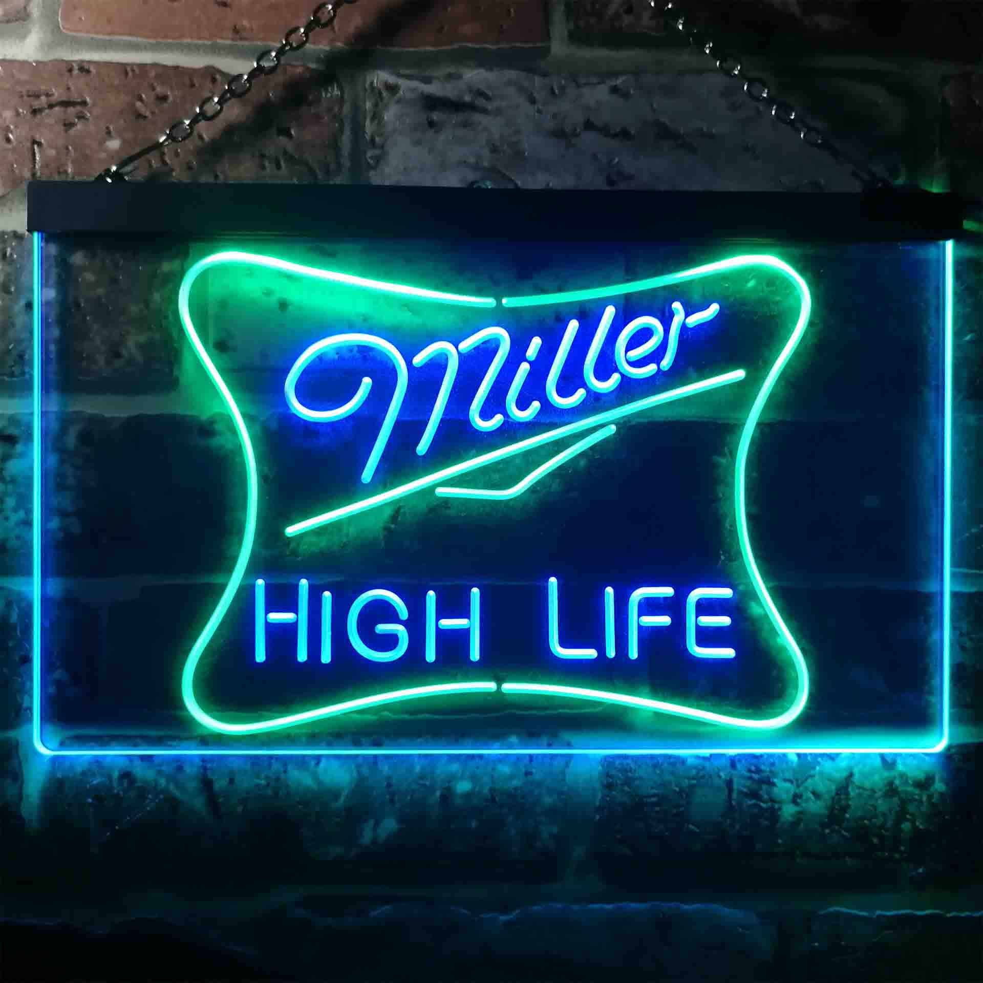 Miller High Life Beer Neon-Like LED Sign - Image 2