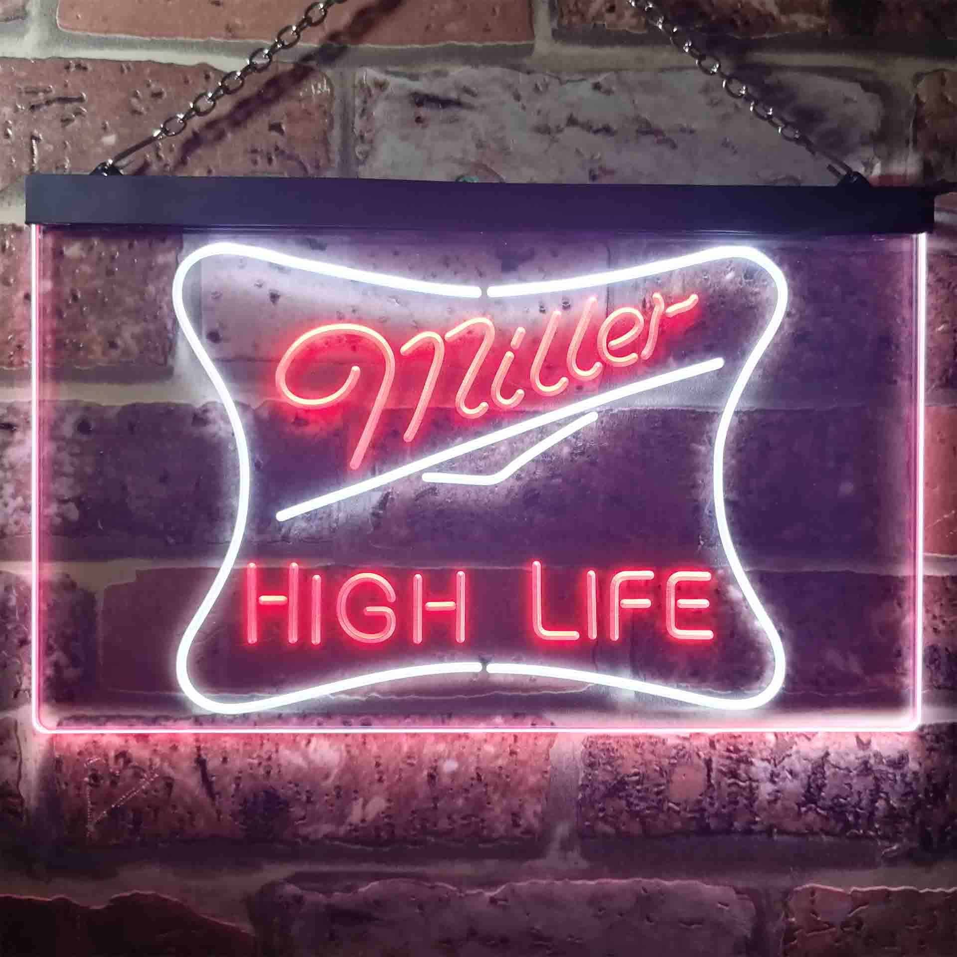 Miller High Life Beer Neon-Like LED Sign - Image 4