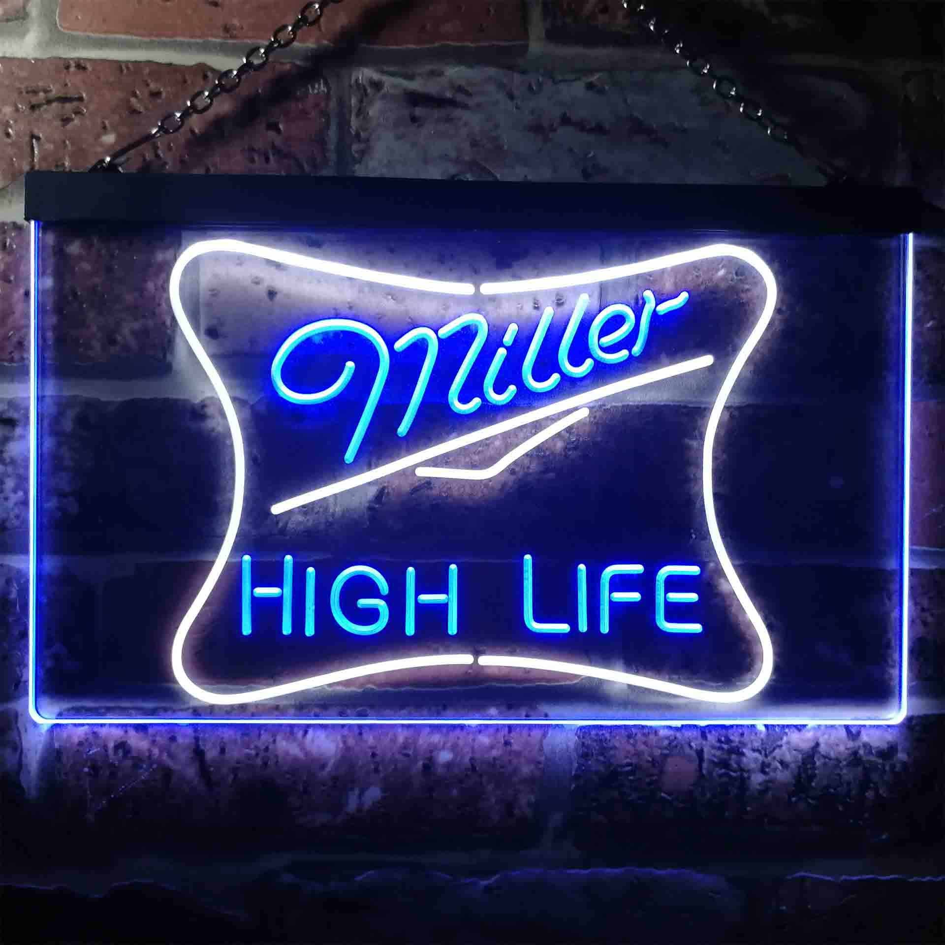 Miller High Life Beer Neon-Like LED Sign - Image 7