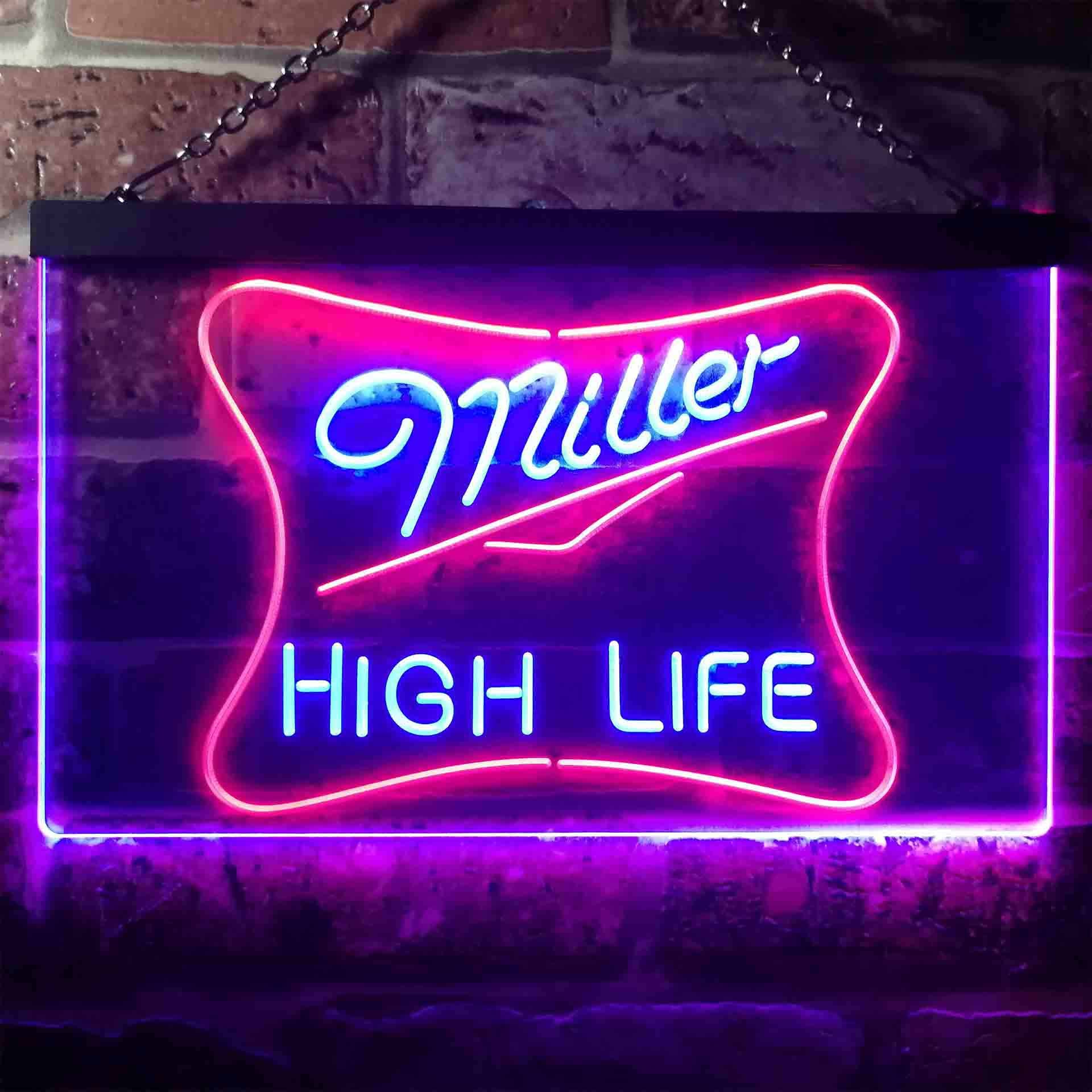 Miller High Life Beer Neon-Like LED Sign - Image 8