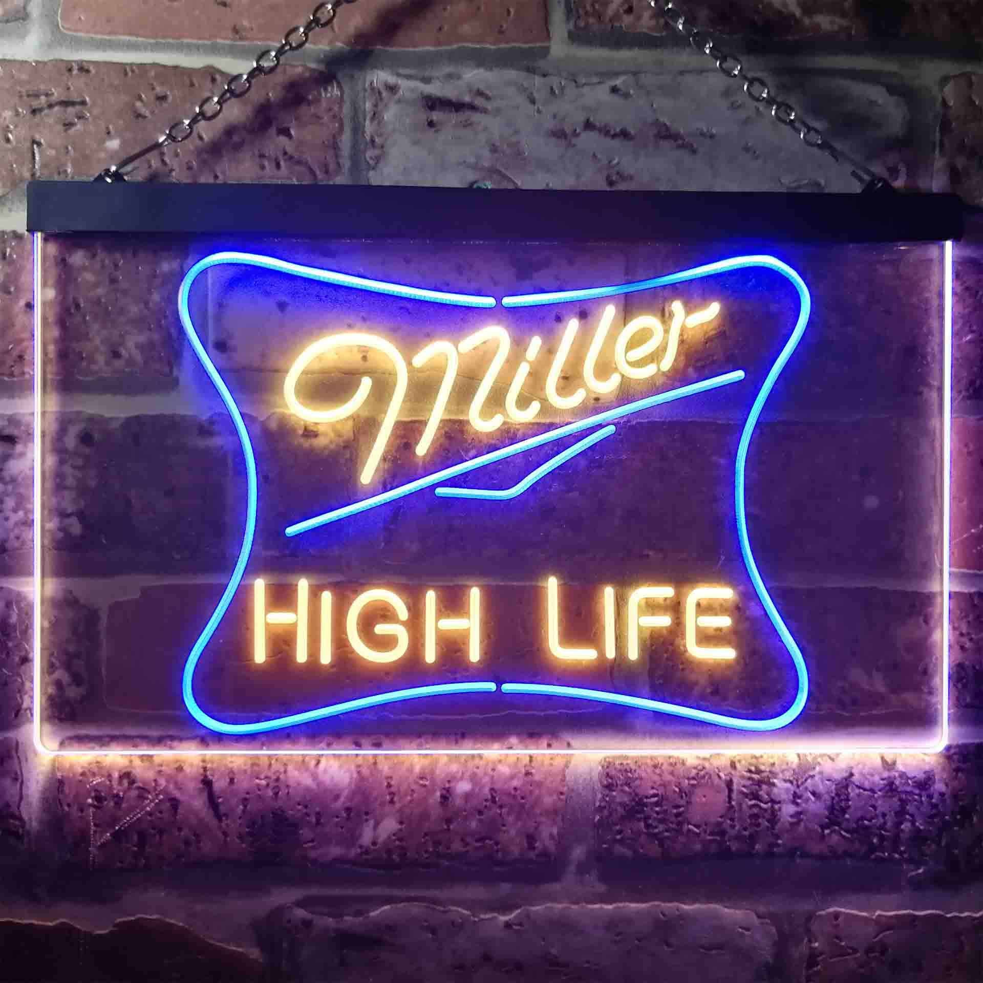 Miller High Life Beer Neon-Like LED Sign - Image 9
