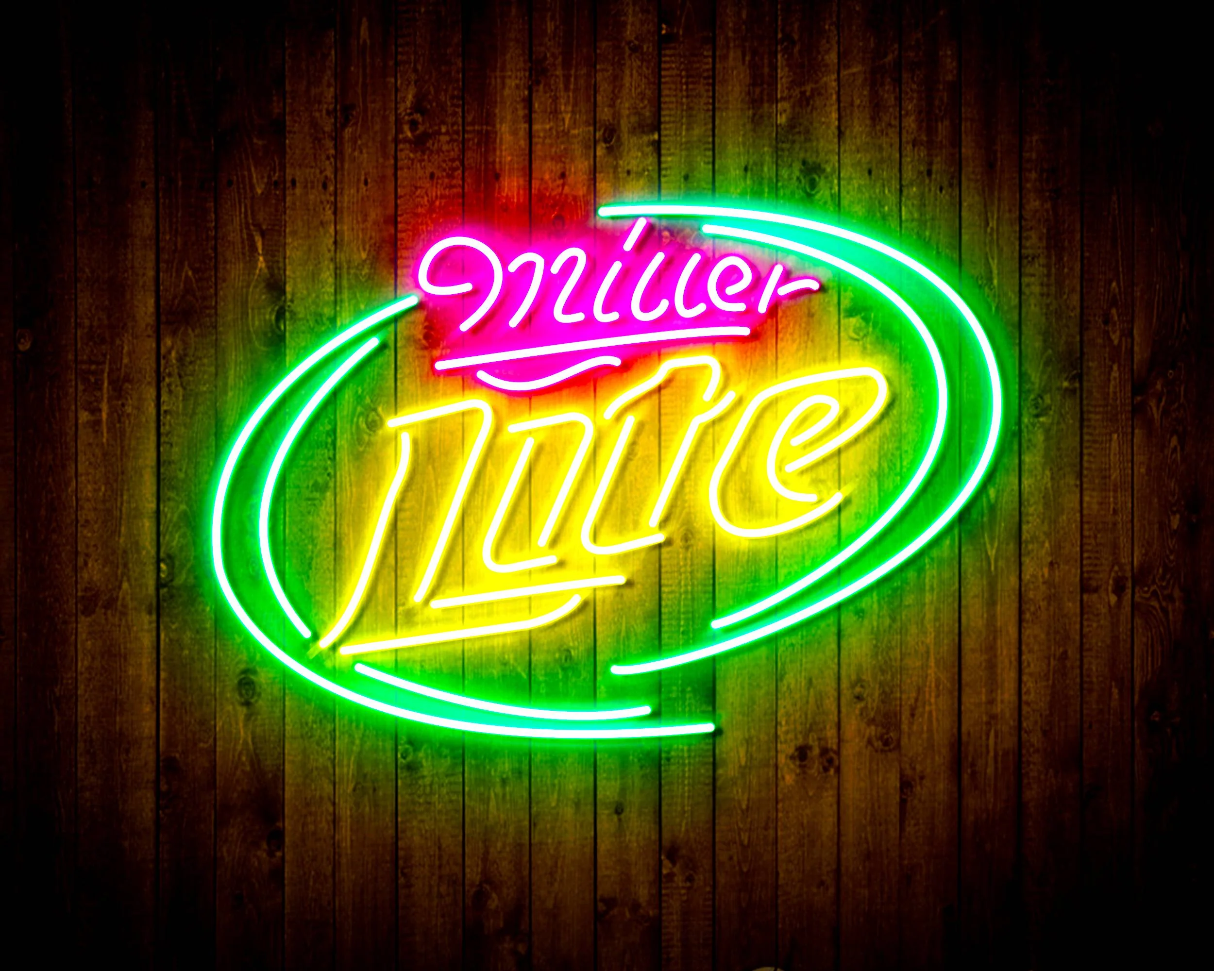 Miller Lite Handmade Neon Flex LED Sign - Image 5