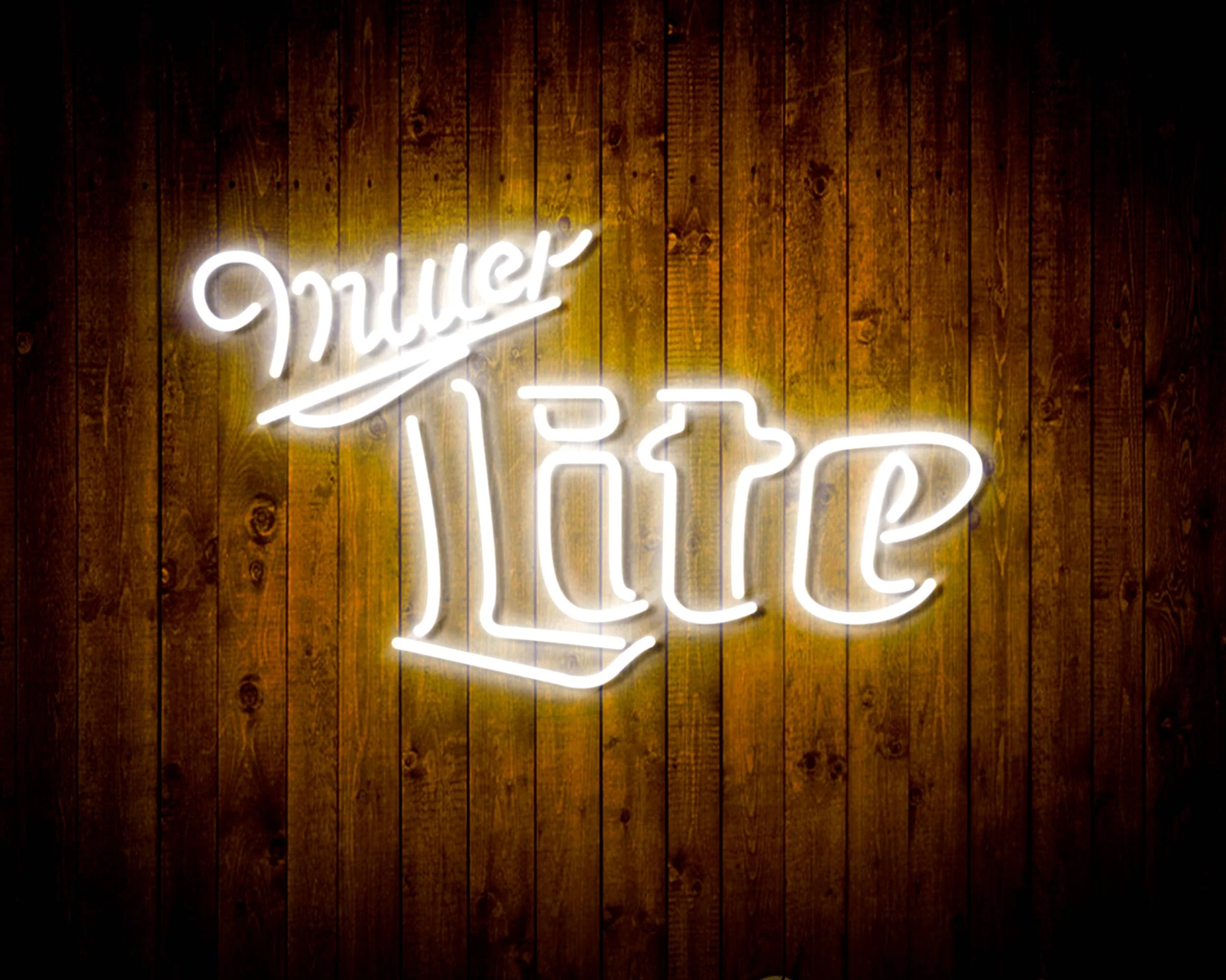 Miller Lite Bar Handmade Neon Flex LED Sign - Image 20
