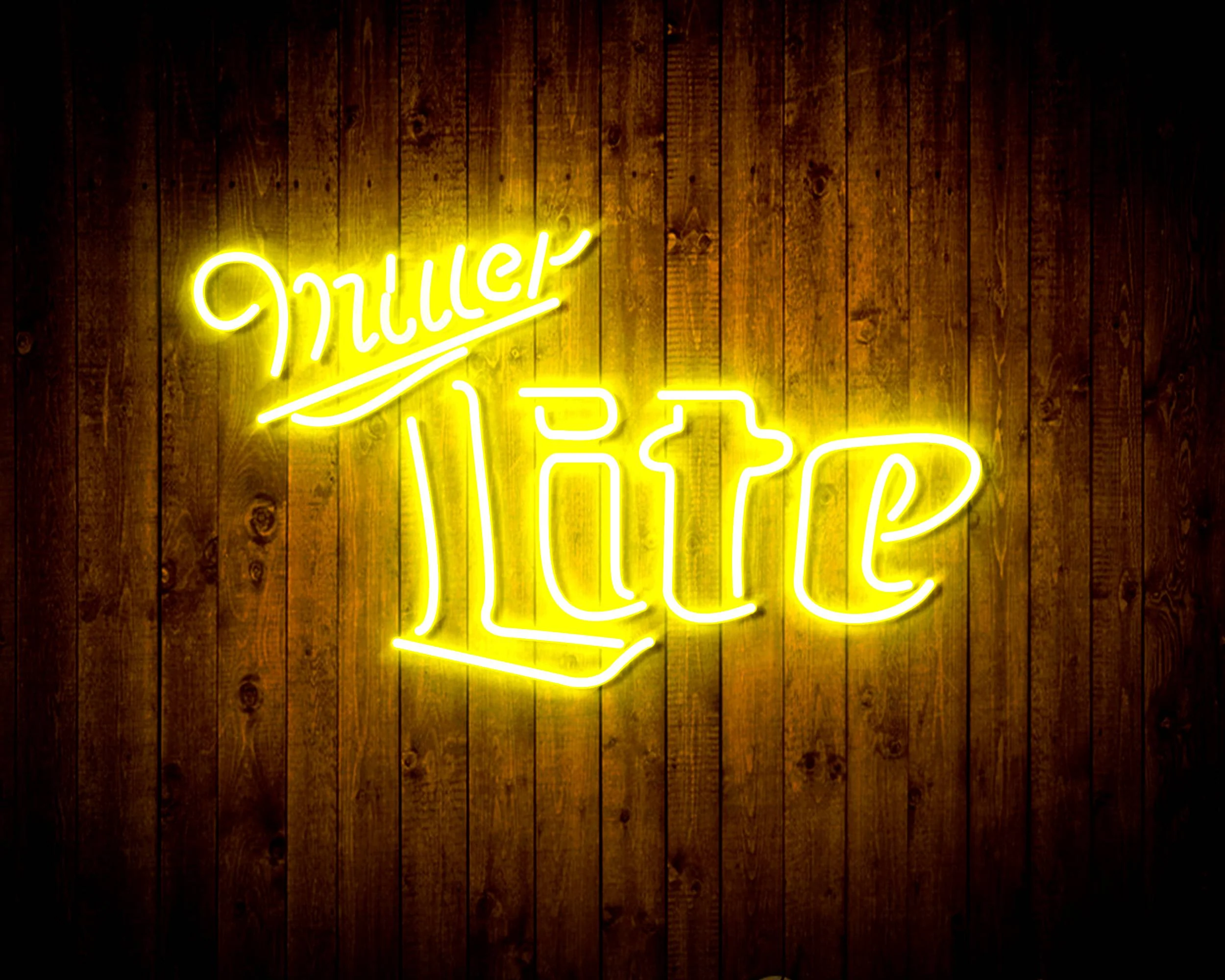 Miller Lite Bar Handmade Neon Flex LED Sign - Image 22