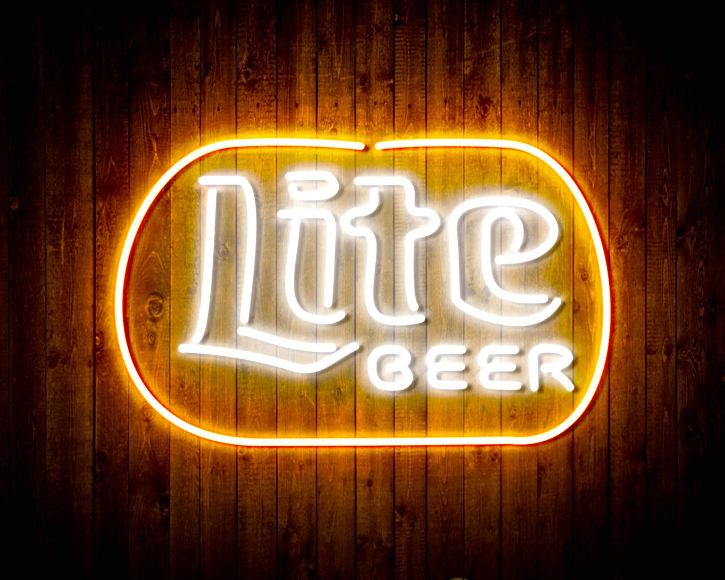 Miller Lite Beer Handmade Neon Flex LED Sign - Image 20