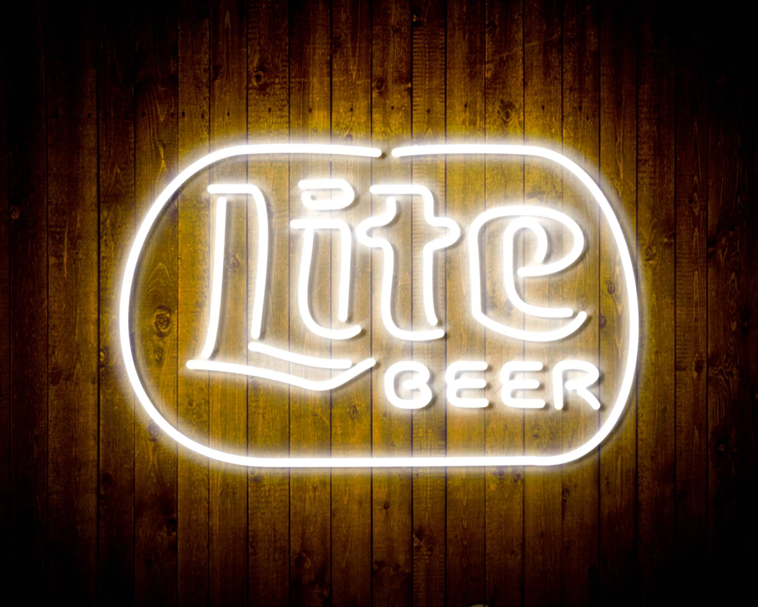 Miller Lite Beer Handmade Neon Flex LED Sign - Image 29