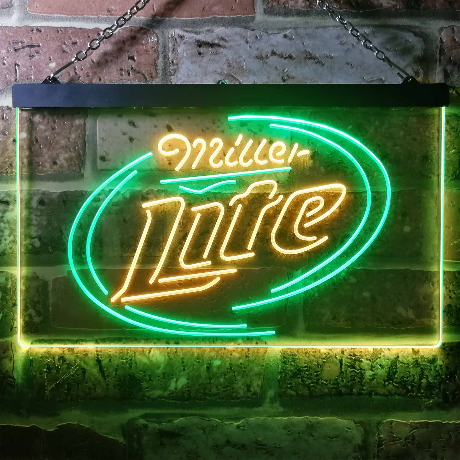 Miller Lite Classic Home Bar Neon Light LED Sign - Image 3