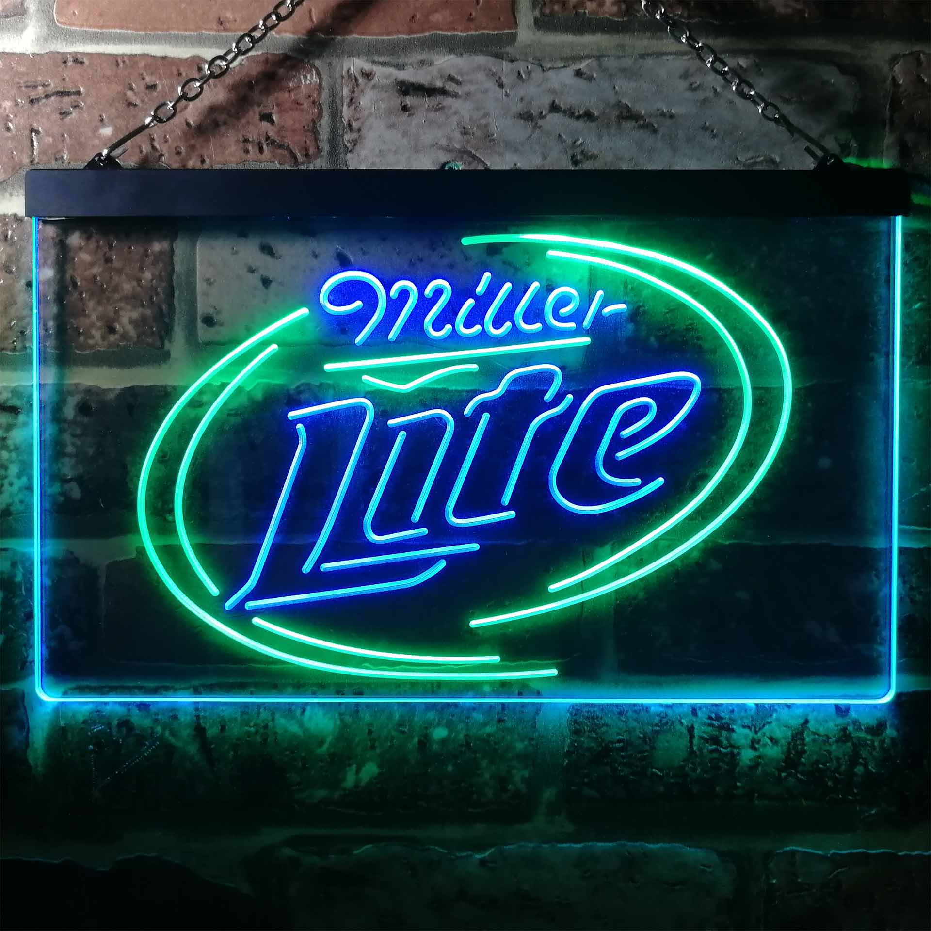 Miller Lite Classic Home Bar Neon Light LED Sign - Image 9