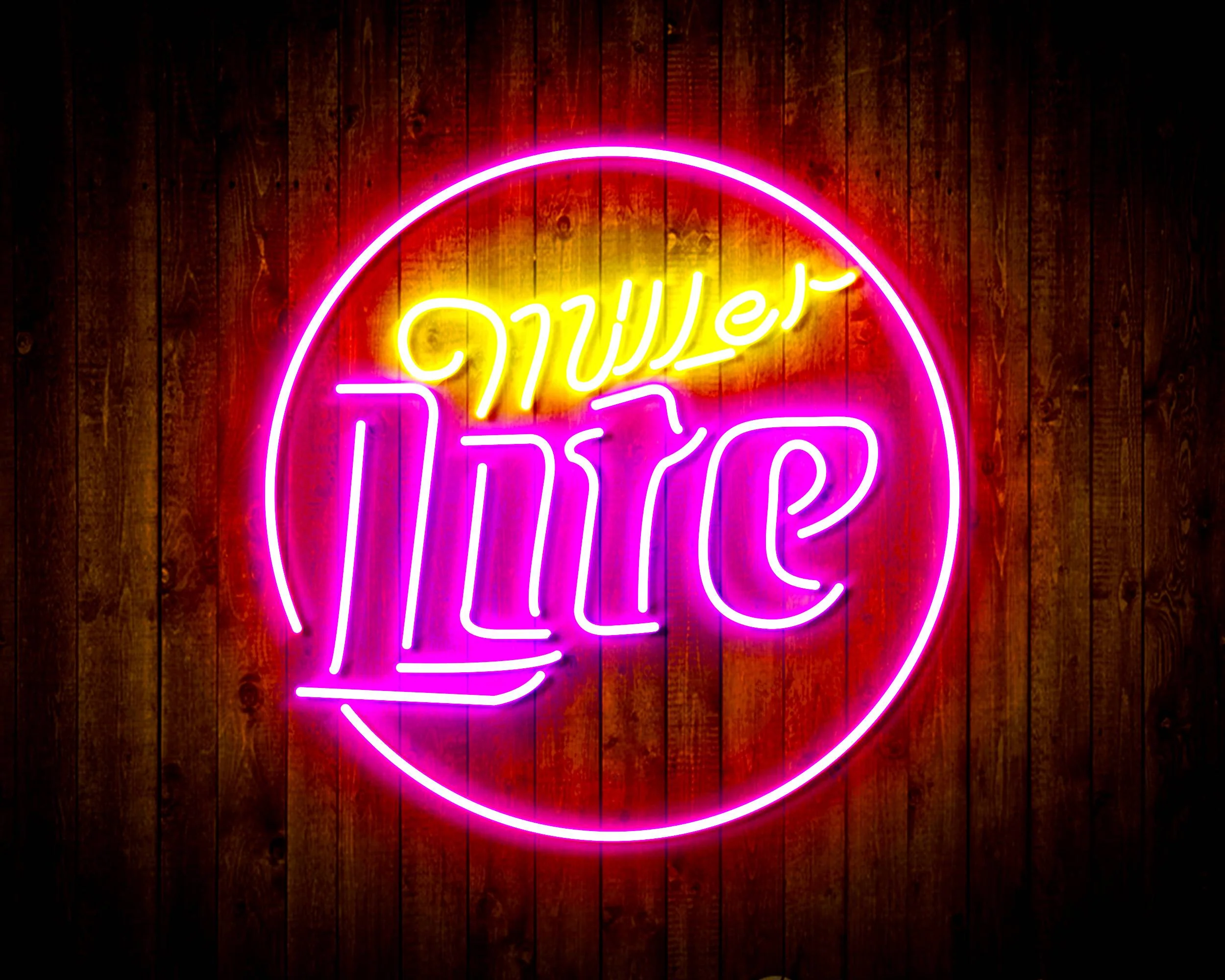 Miller Lite Handmade Neon Flex LED Sign - Image 6