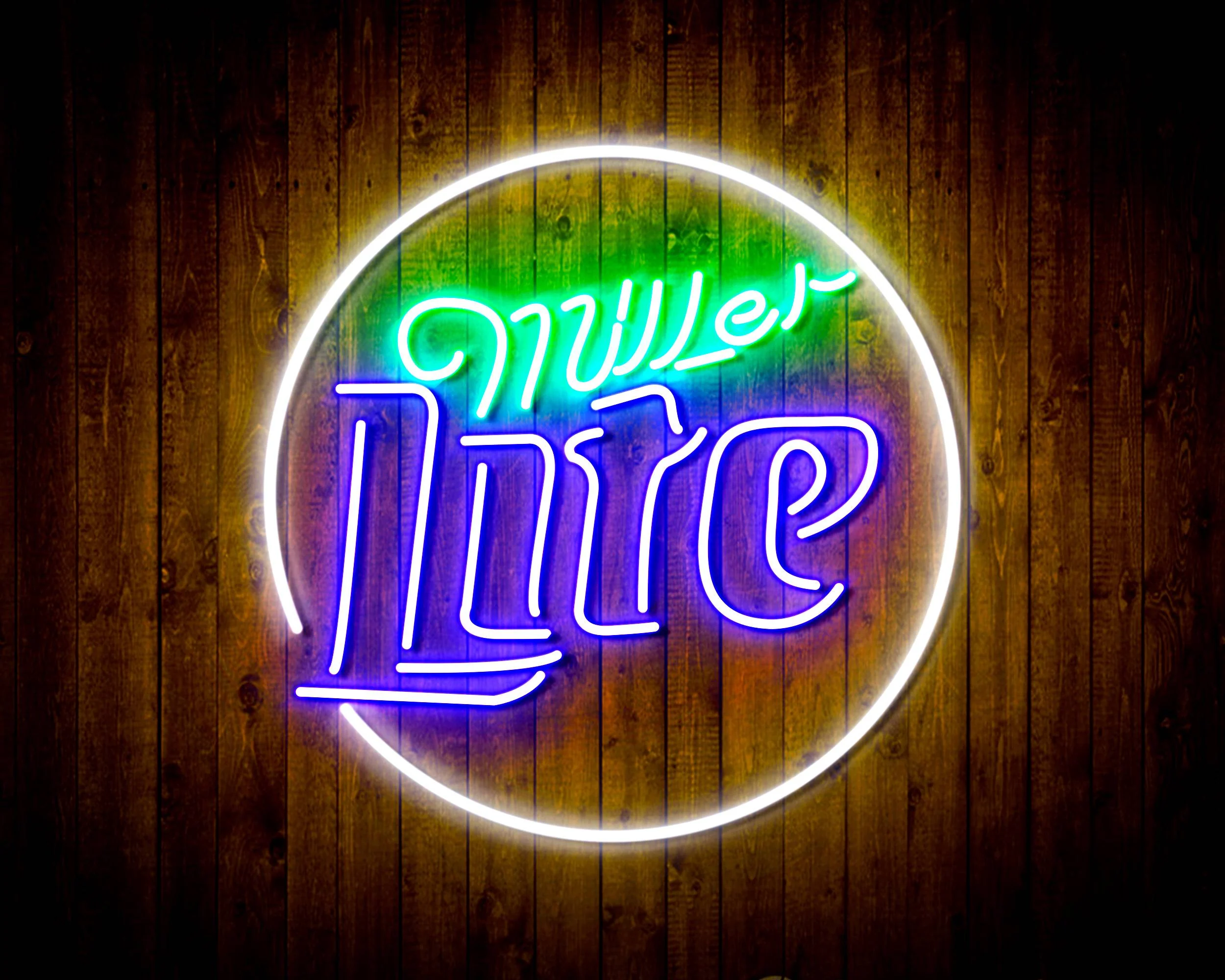 Miller Lite Handmade Neon Flex LED Sign - Image 9