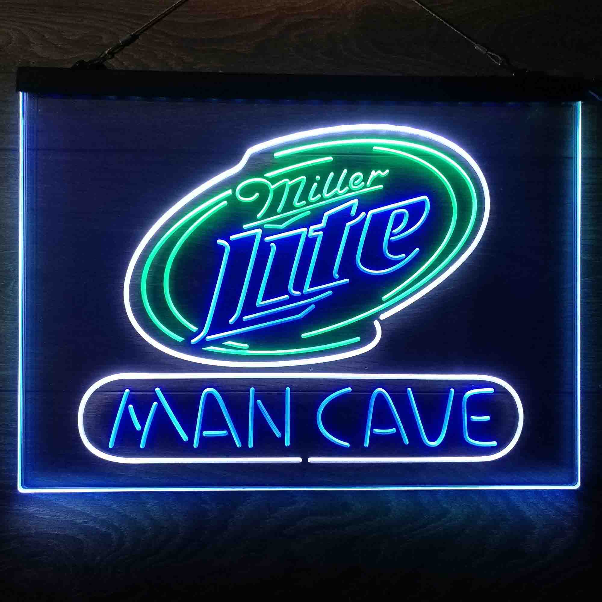 Miller Lite Man Cave Beer Bar Neon-Like LED Sign - Image 15