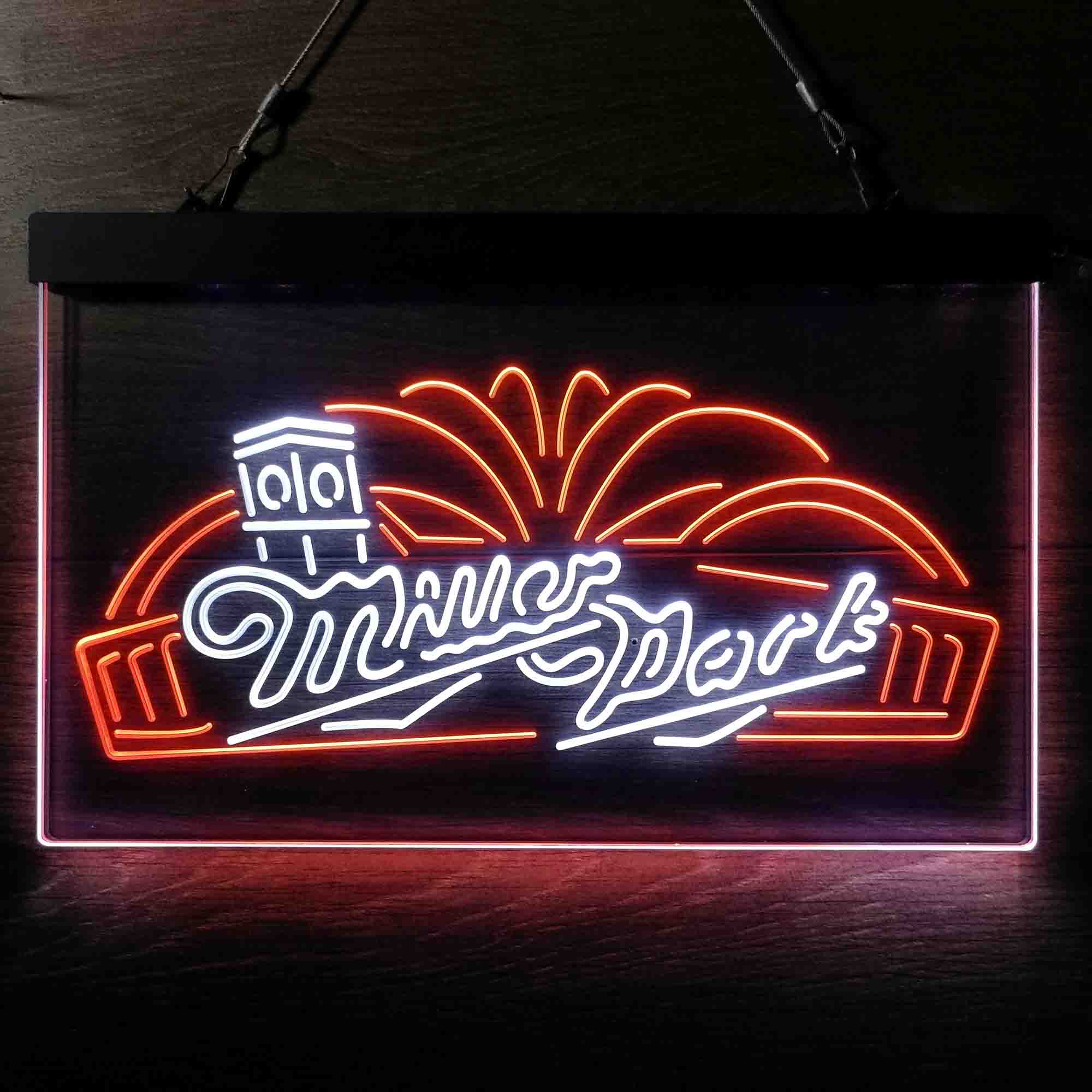 Miller Park Beer Home Bar Neon Light LED Sign - Image 3