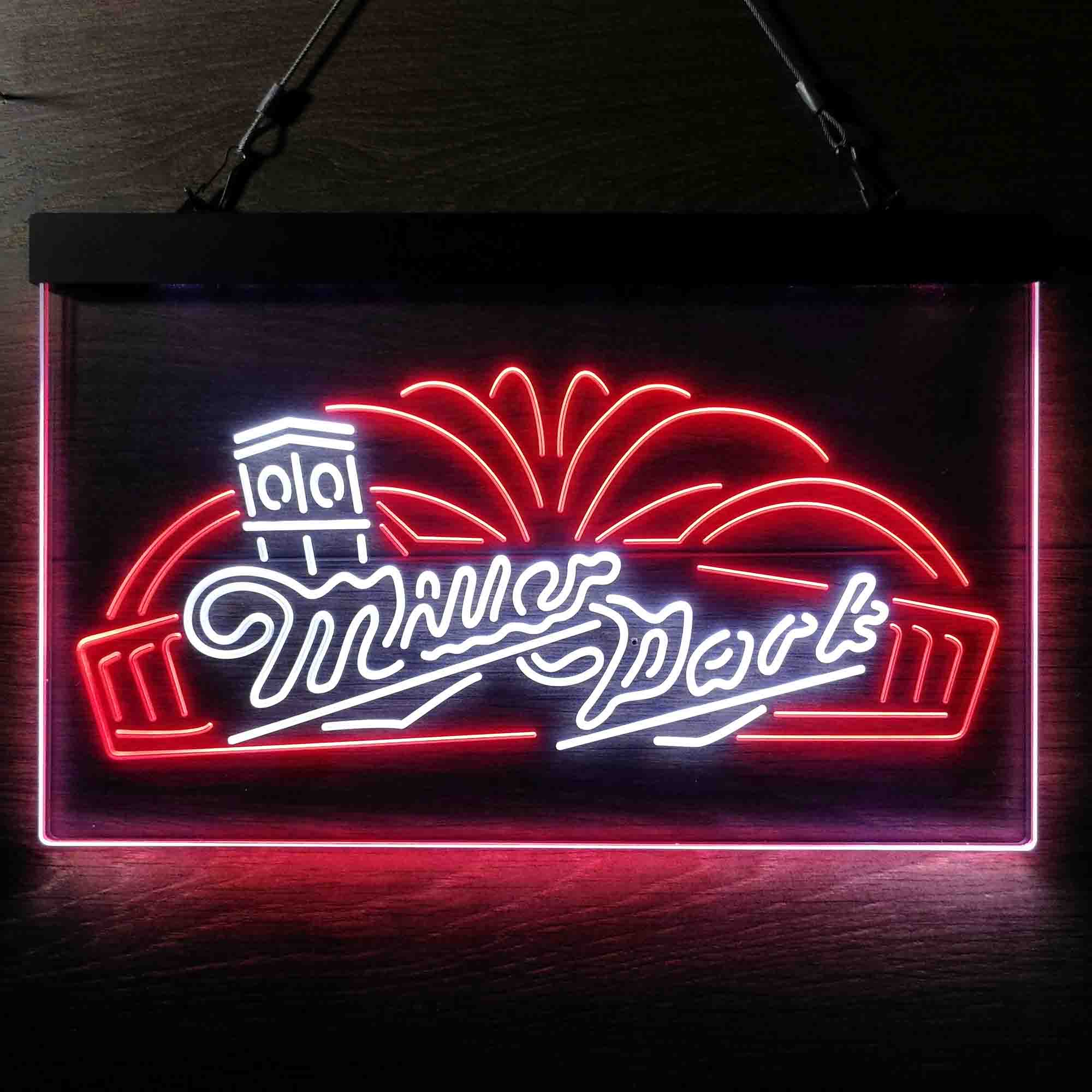 Miller Park Beer Home Bar Neon Light LED Sign - Image 6