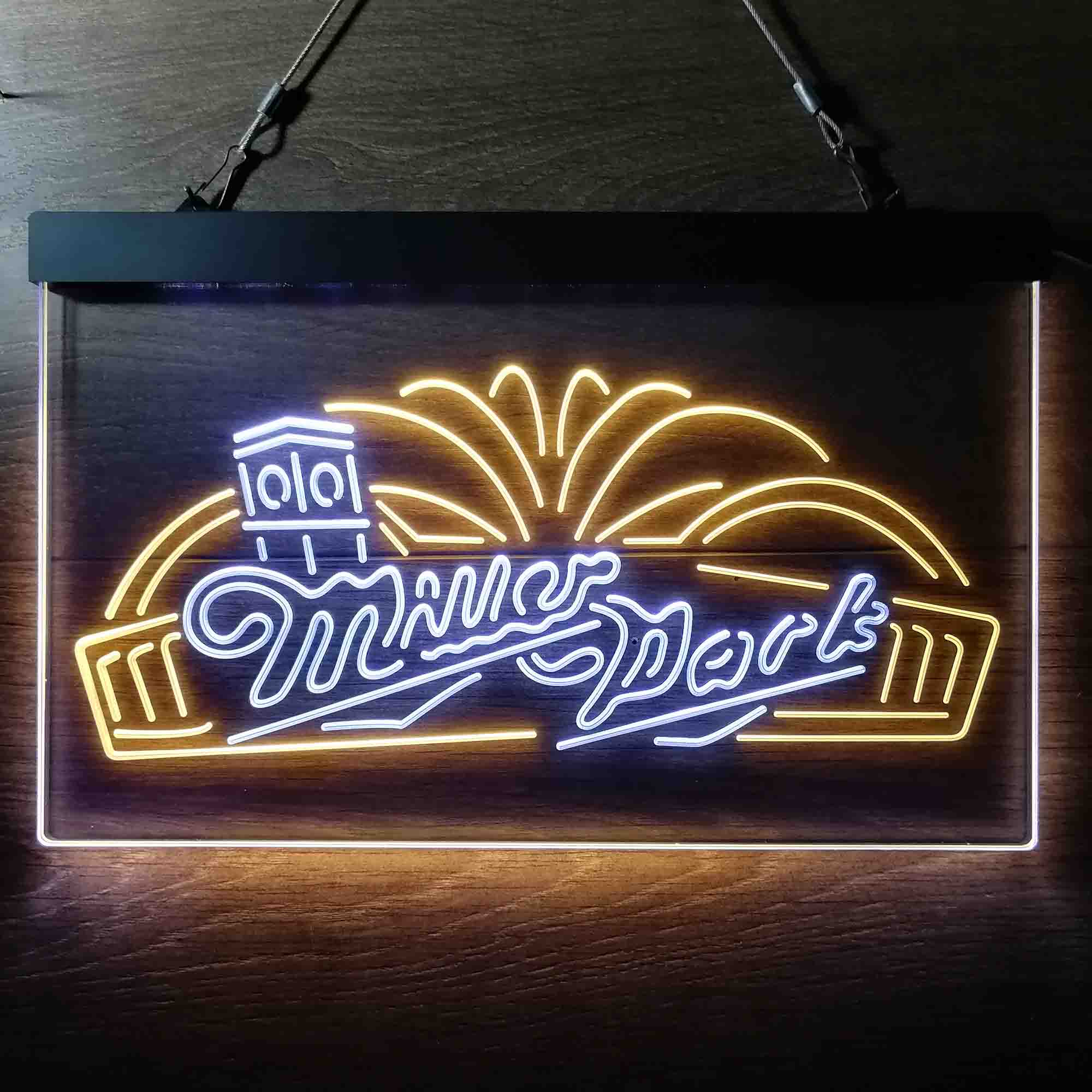 Miller Park Beer Home Bar Neon Light LED Sign - Image 8