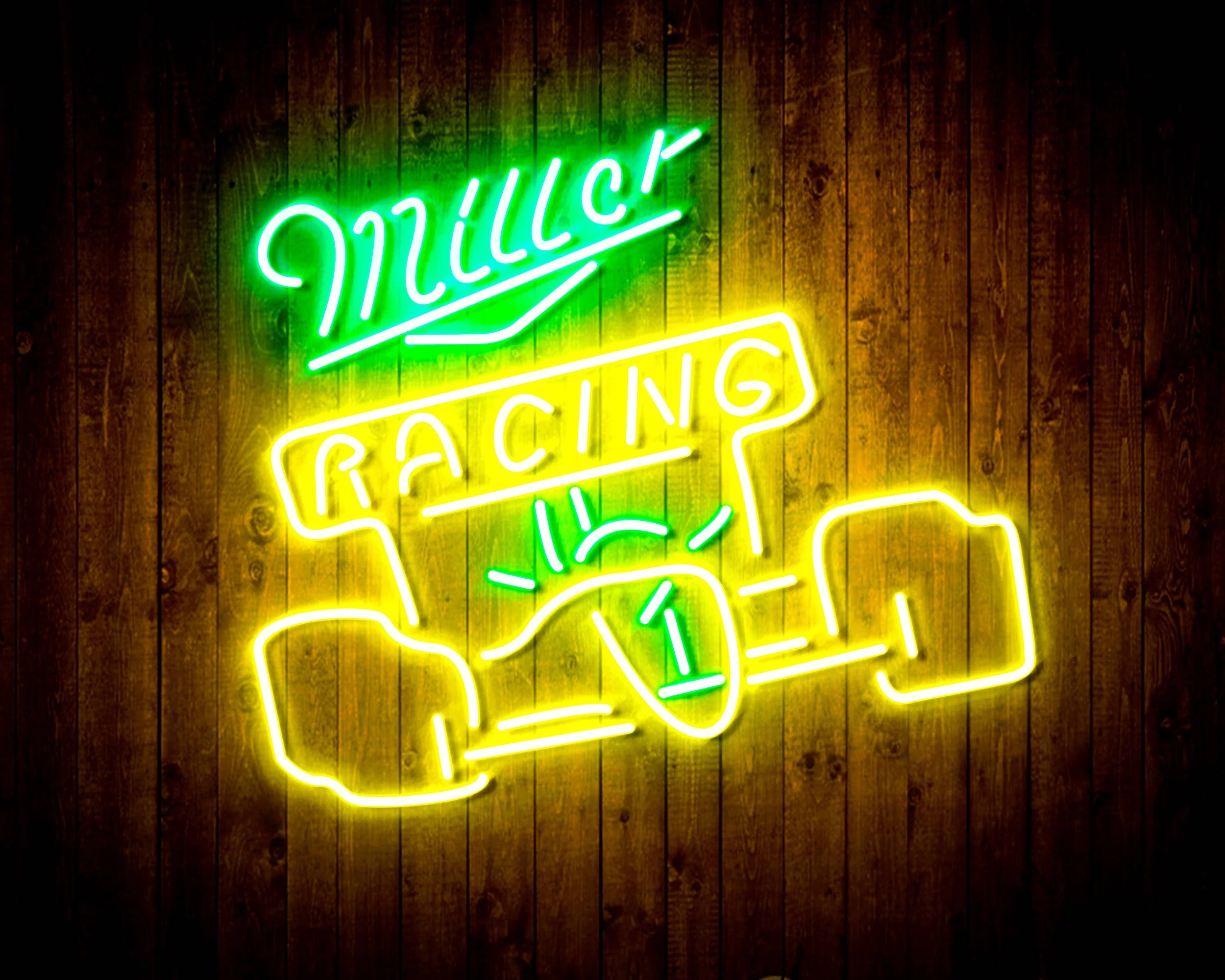 Miller Race Car Handmade Neon Flex LED Sign - Image 22