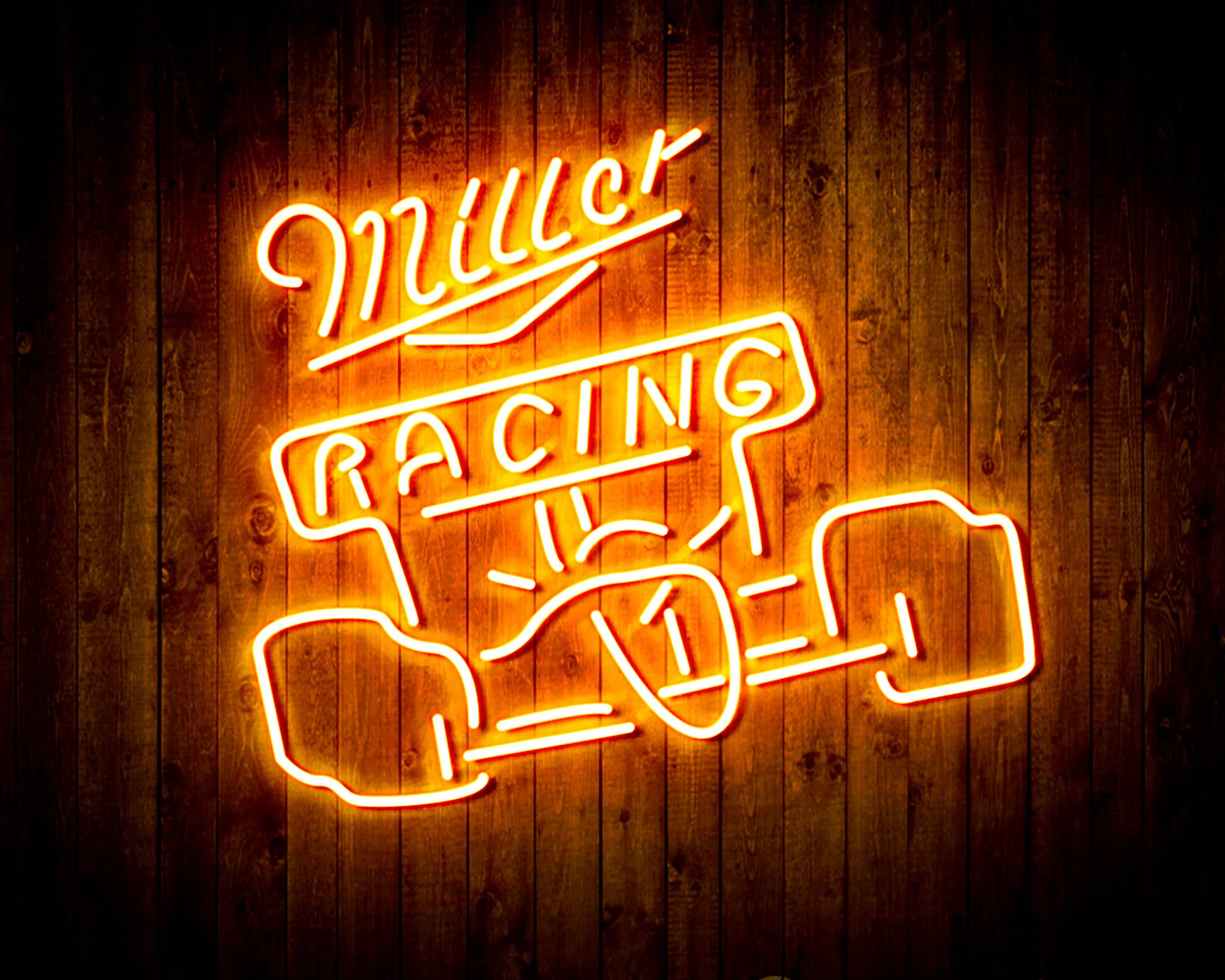Miller Race Car Handmade Neon Flex LED Sign - Image 26
