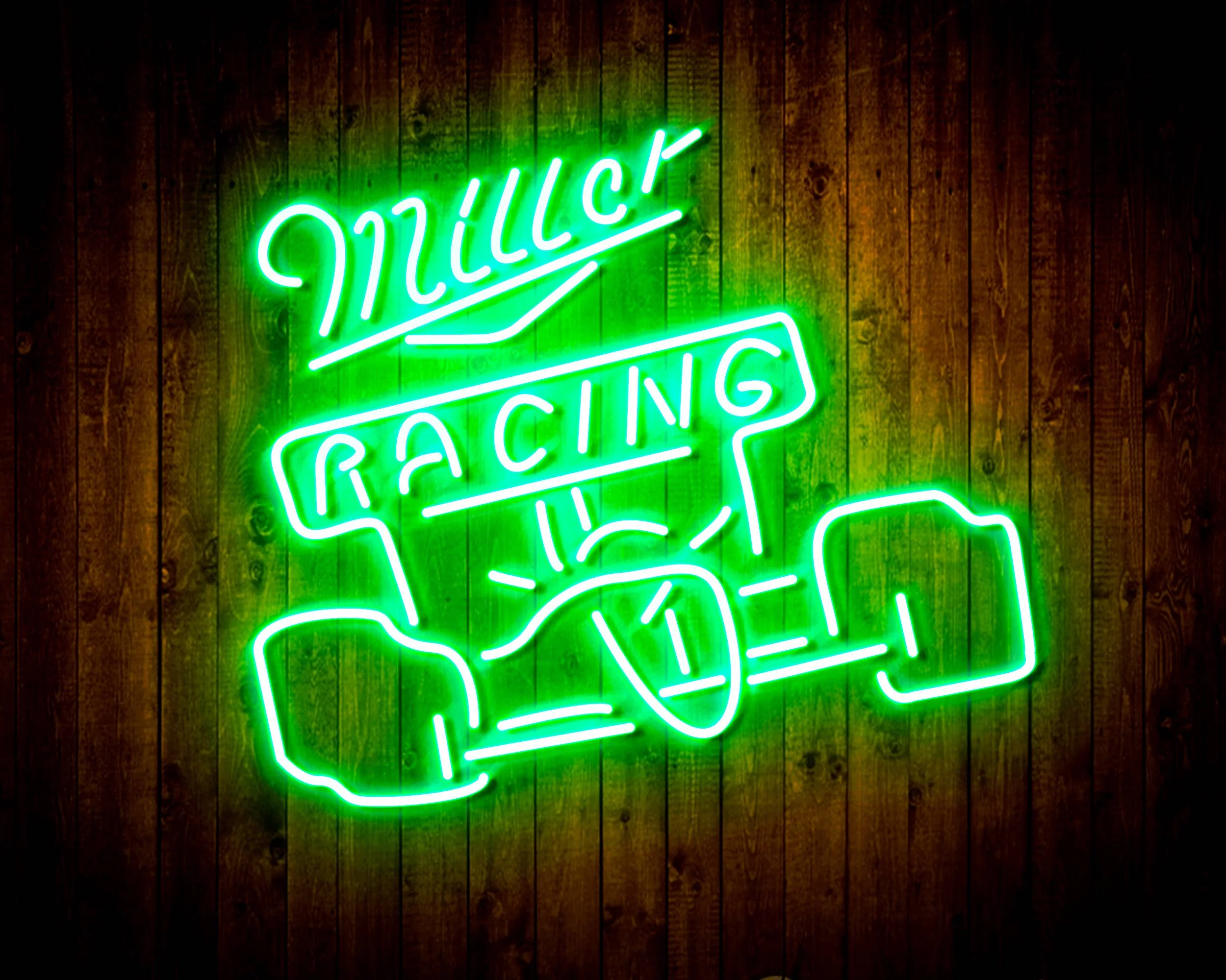 Miller Race Car Handmade Neon Flex LED Sign - Image 27