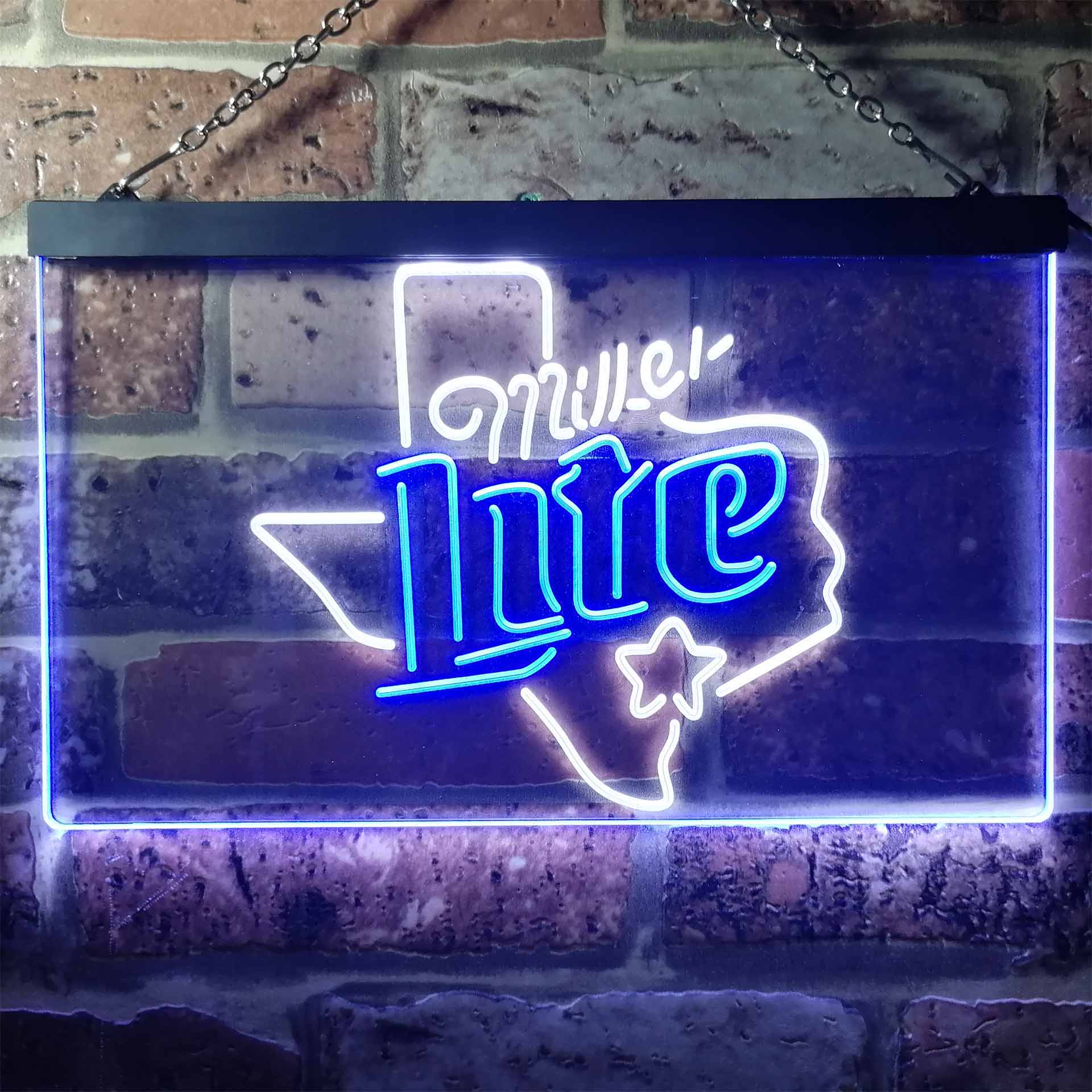 Miller Star Texas Beer Neon-Like LED Sign - Image 11