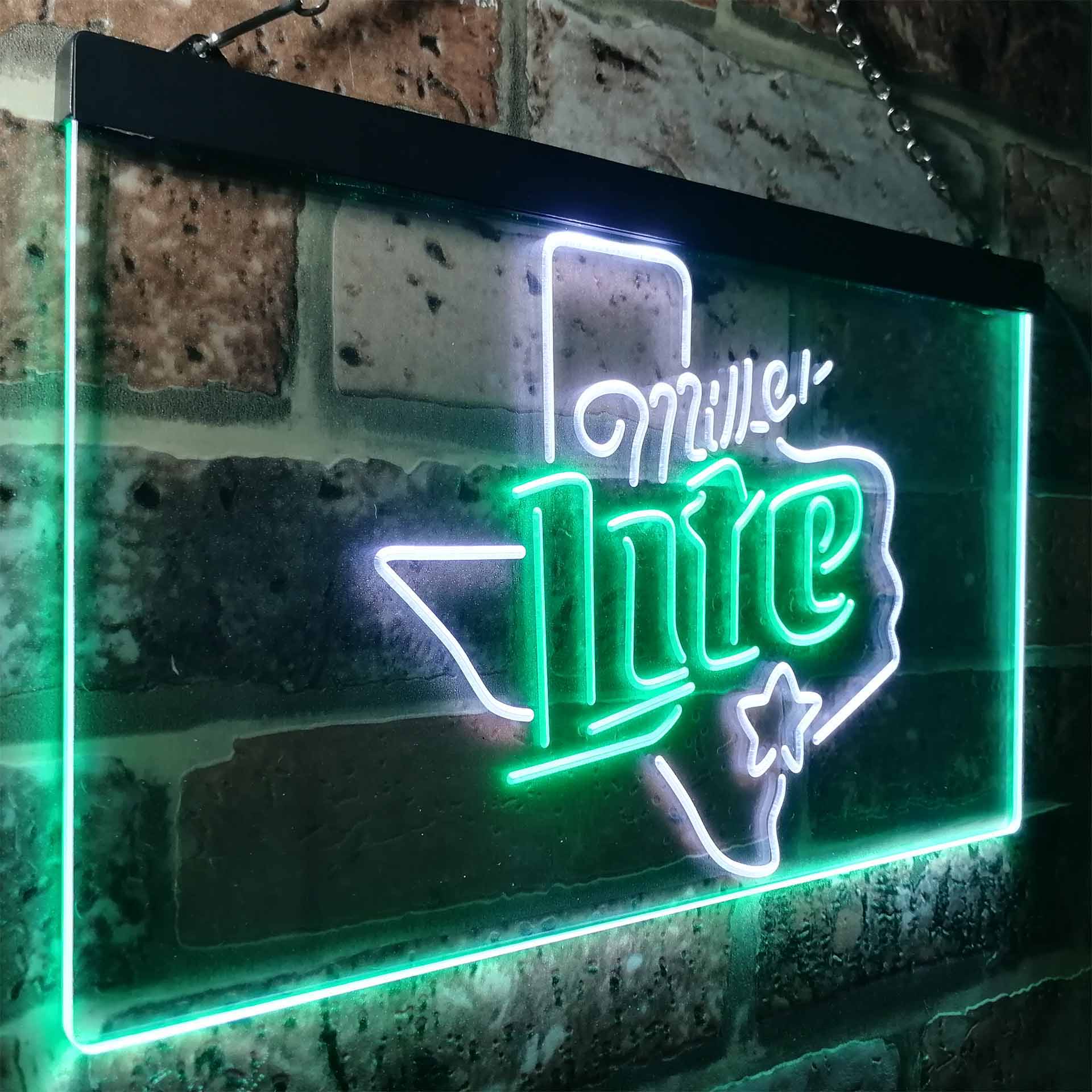 Miller Star Texas Beer Neon-Like LED Sign - Image 15
