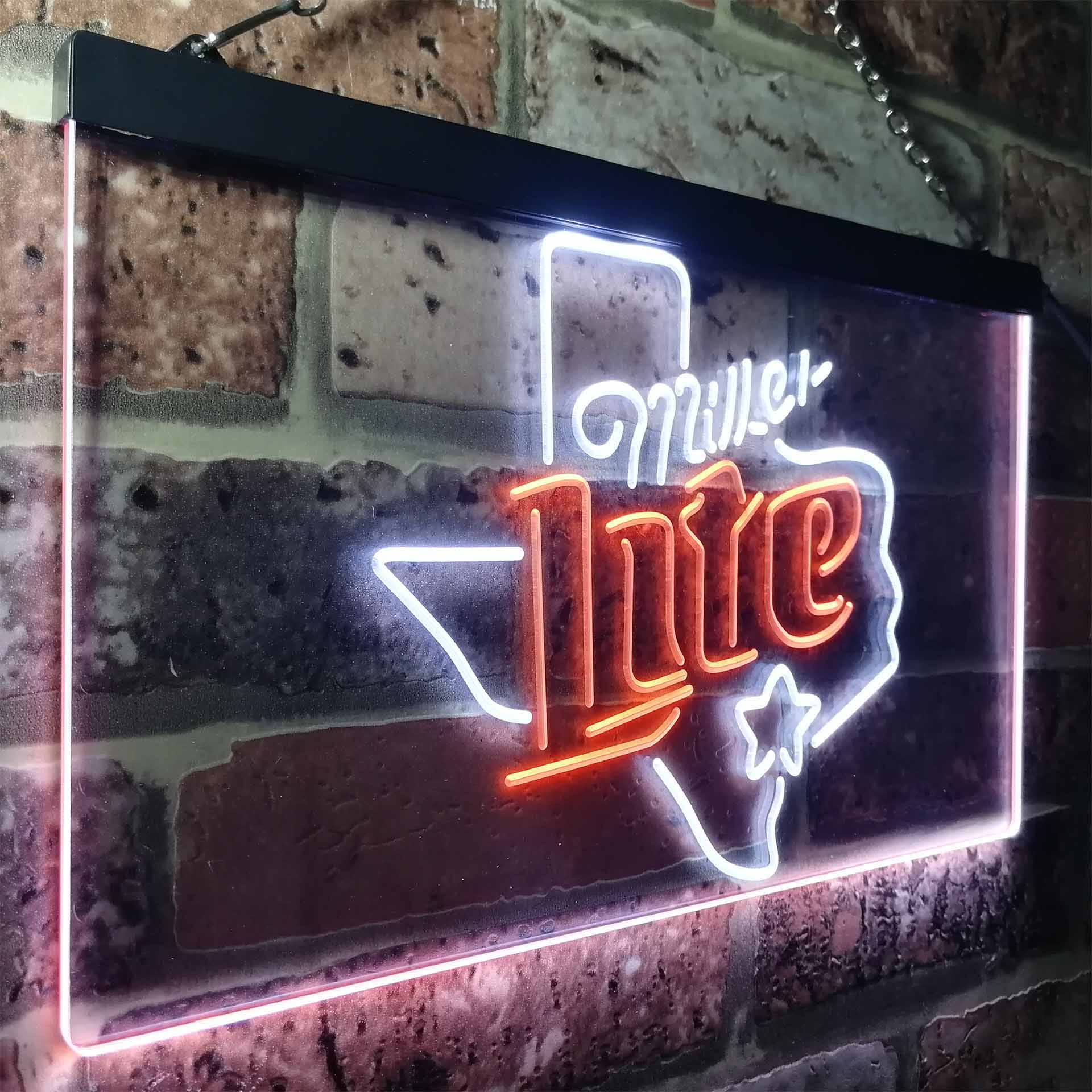 Miller Star Texas Beer Neon-Like LED Sign - Image 18