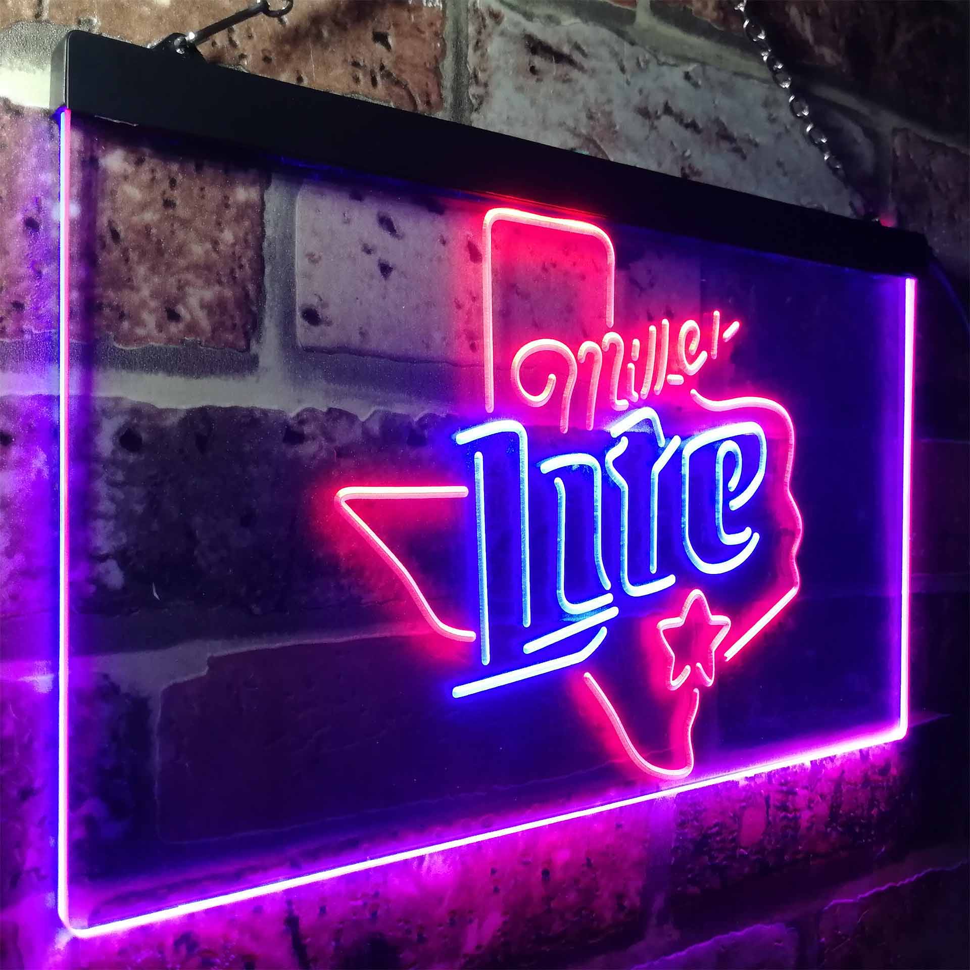 Miller Star Texas Beer Neon-Like LED Sign - Image 22
