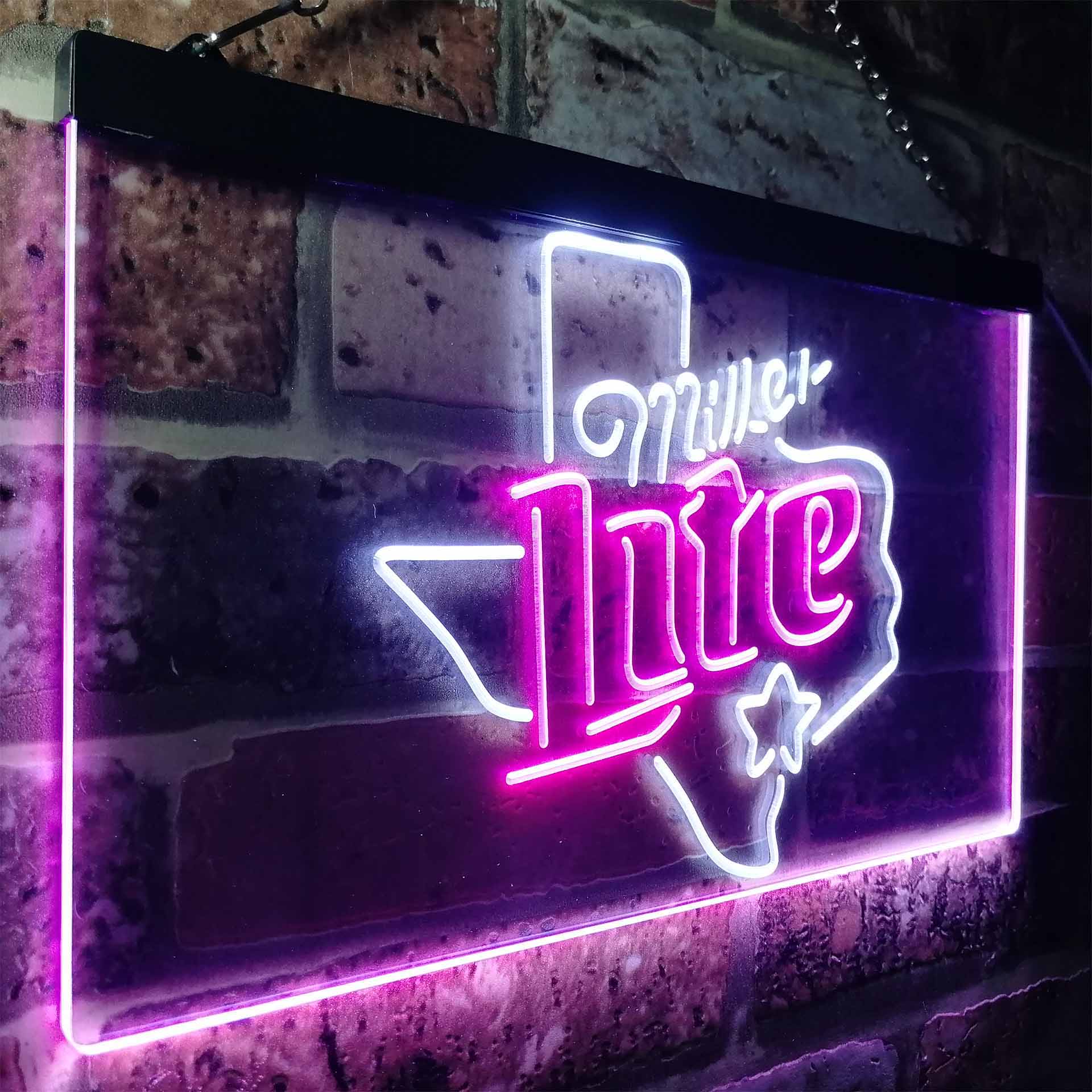 Miller Star Texas Beer Neon-Like LED Sign - Image 23