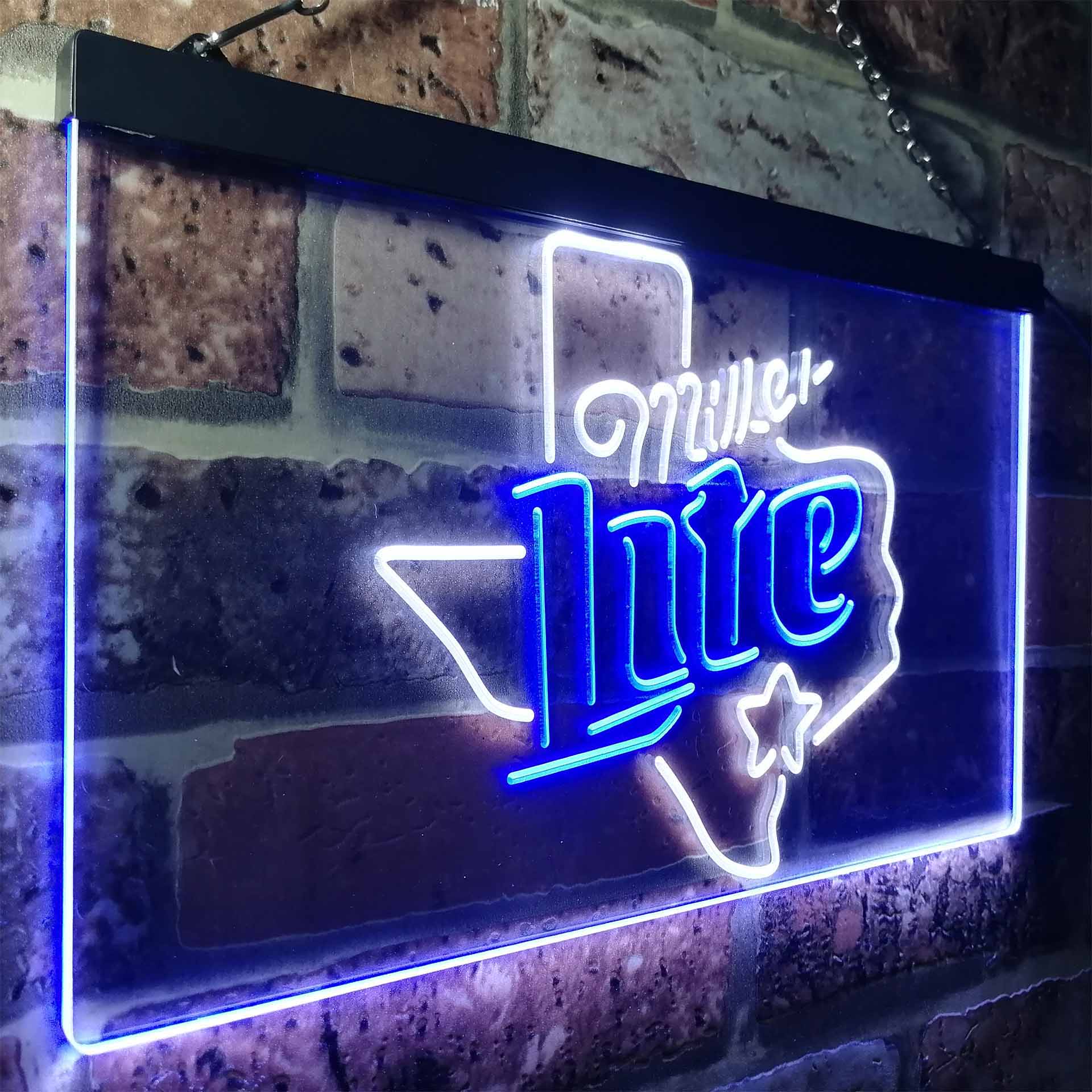 Miller Star Texas Beer Neon-Like LED Sign - Image 24