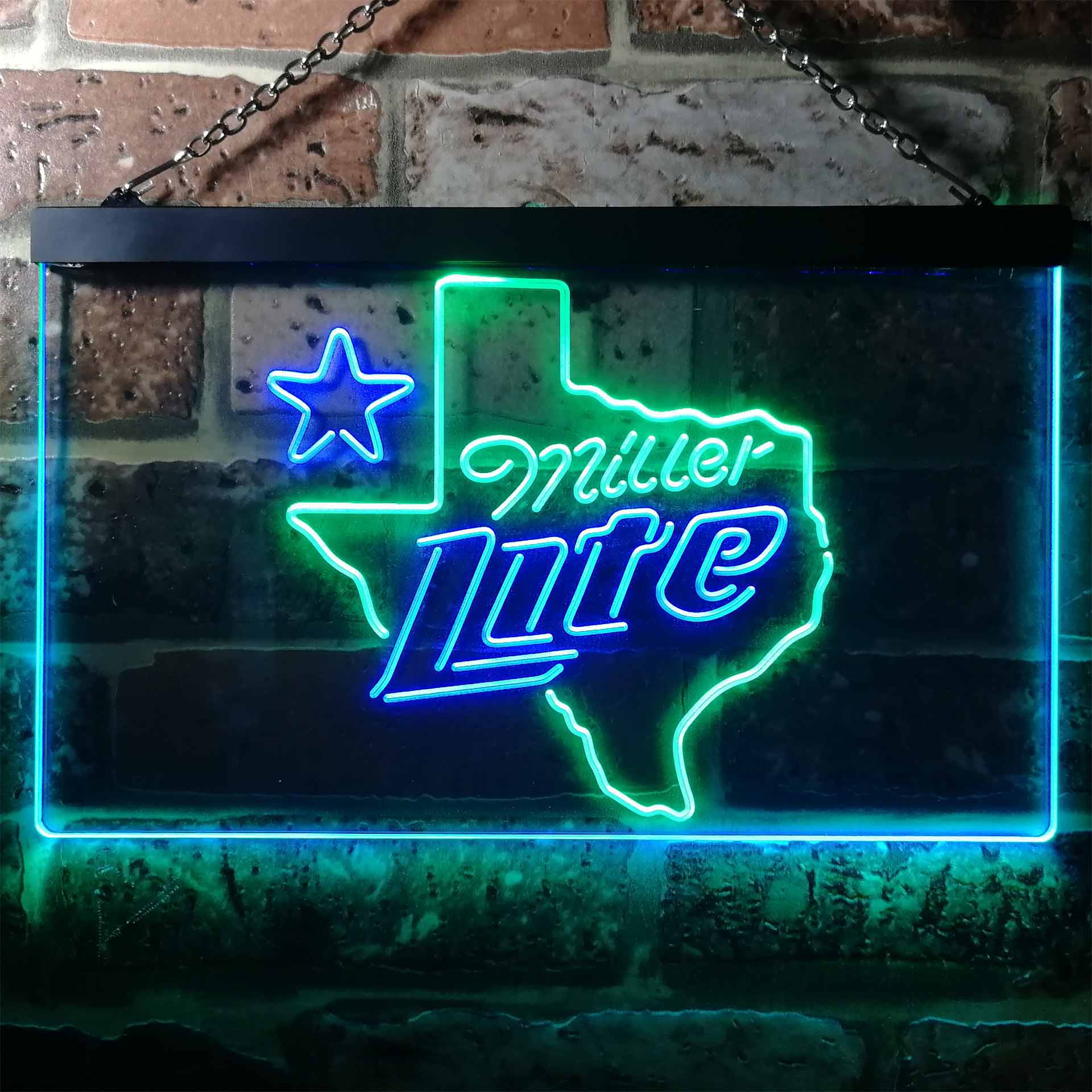 Miller Texas Star Beer Neon-Like LED Sign - Image 12