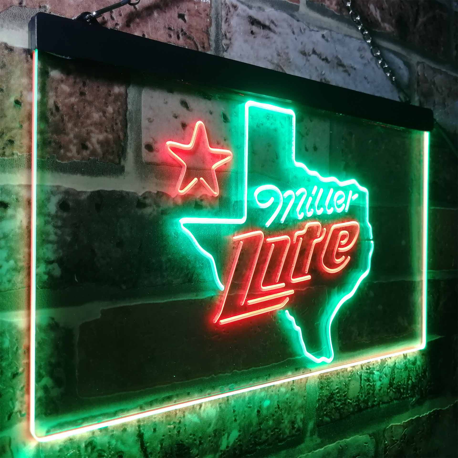 Miller Texas Star Beer Neon-Like LED Sign - Image 24
