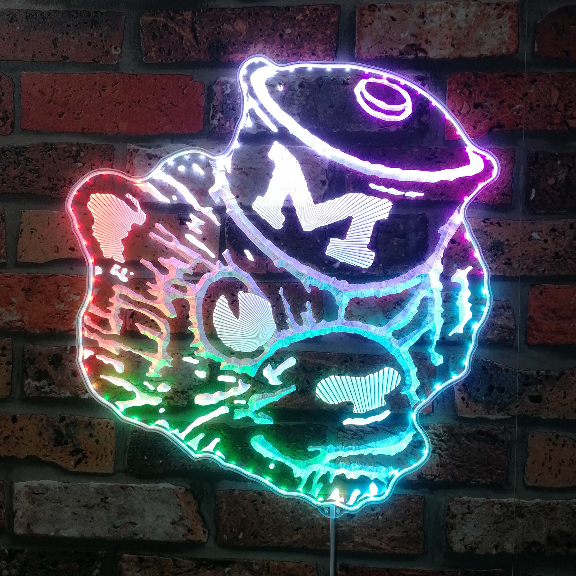 Minnesota Golden Gophers Neon LED Sign with Dynamic RGB Colors - Image 2