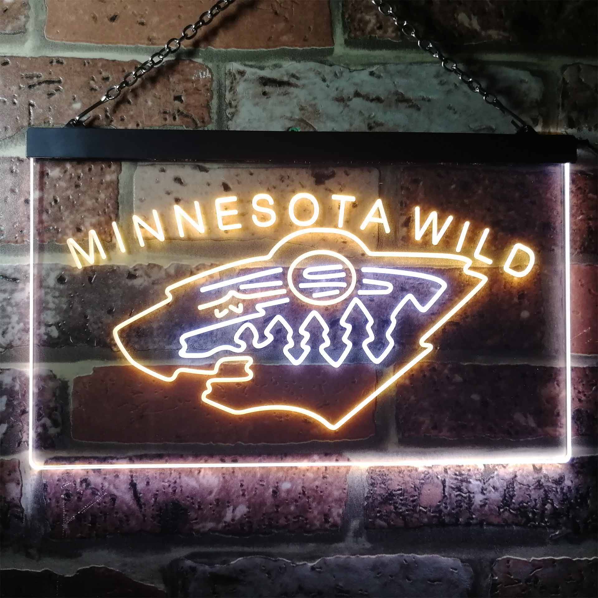 Minnesota Wild LED Neon Sign - Image 5