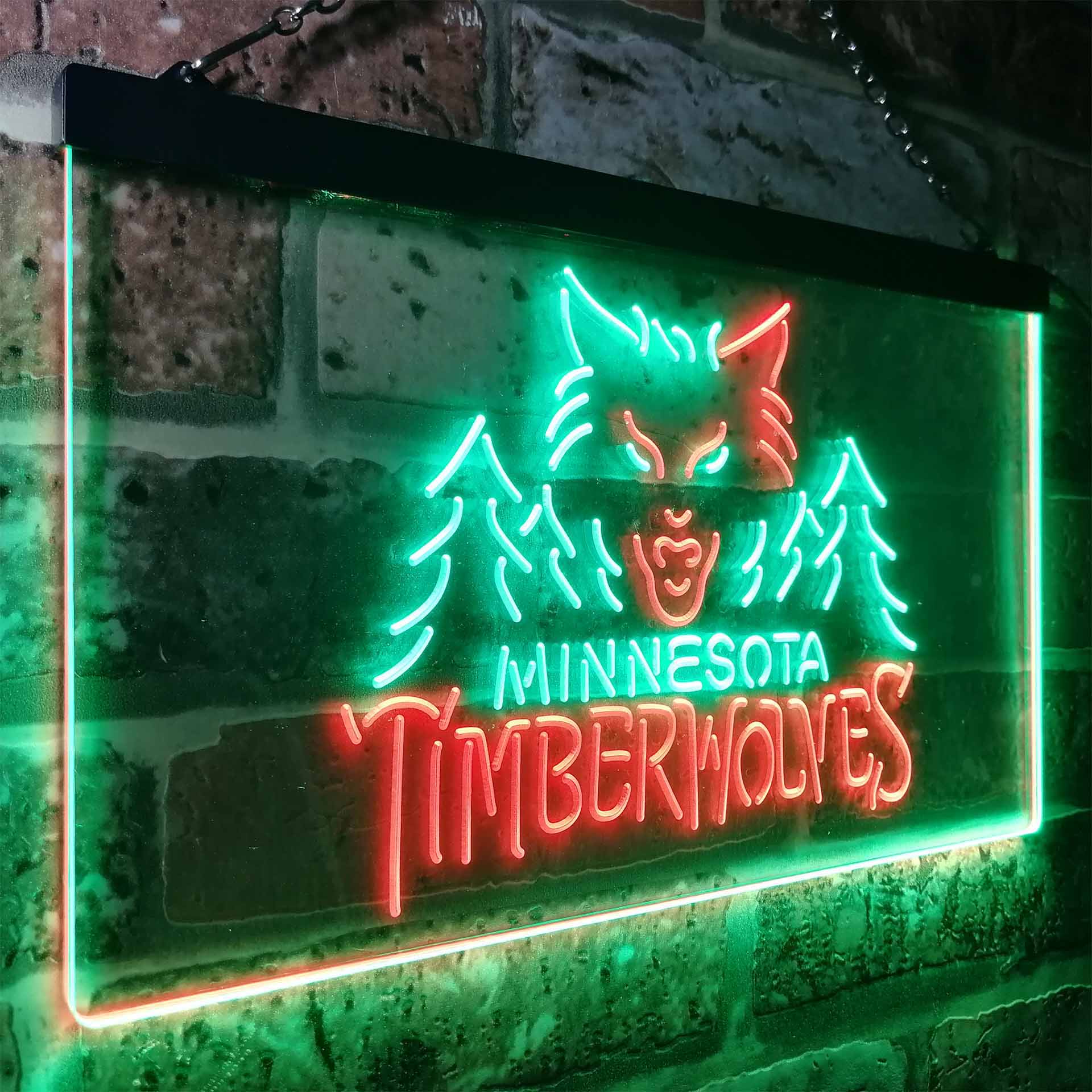 Minnesota Timberwolves Hockey Neon-Like LED Sign - Image 18