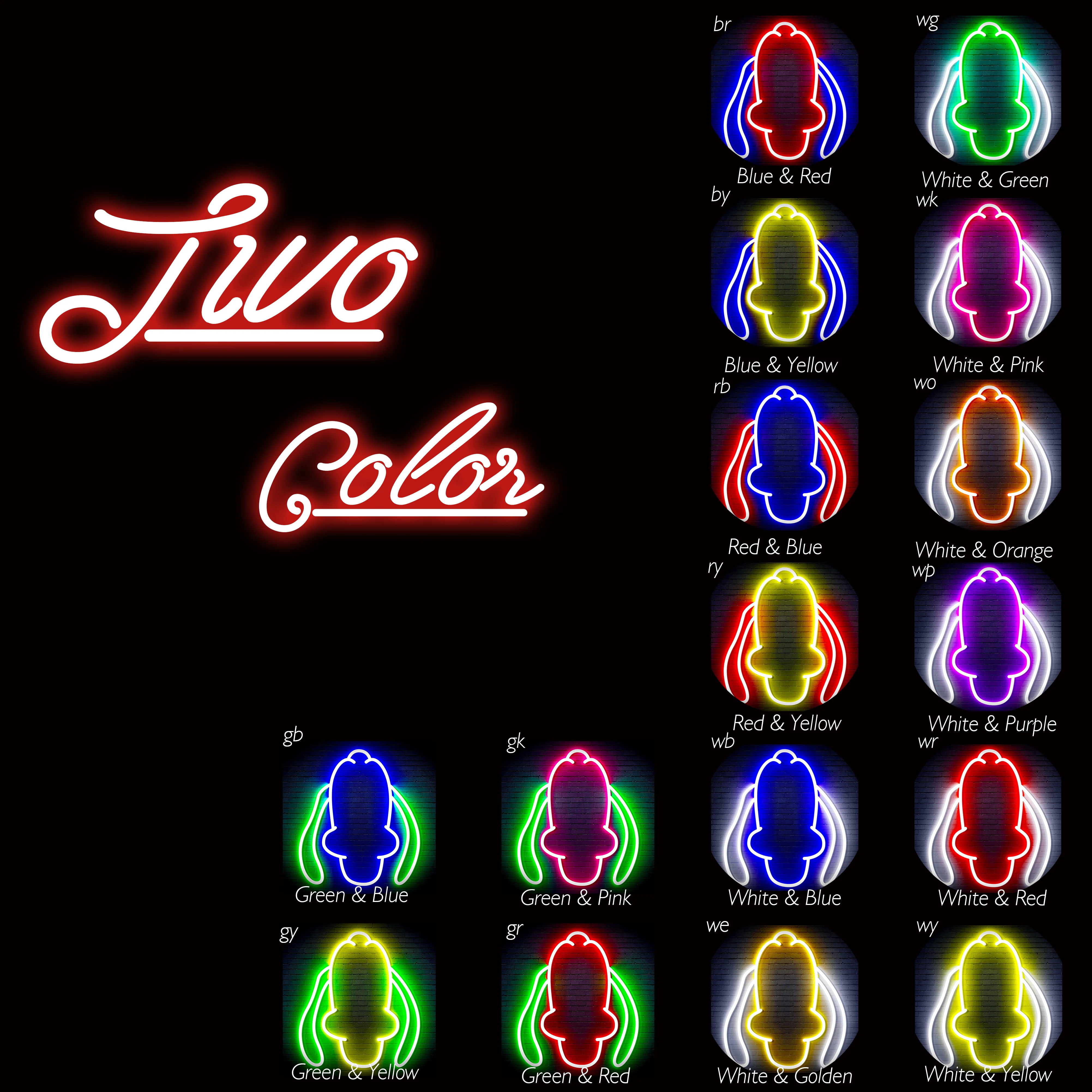 Pluto Neon Mirror LED Sign - Image 4