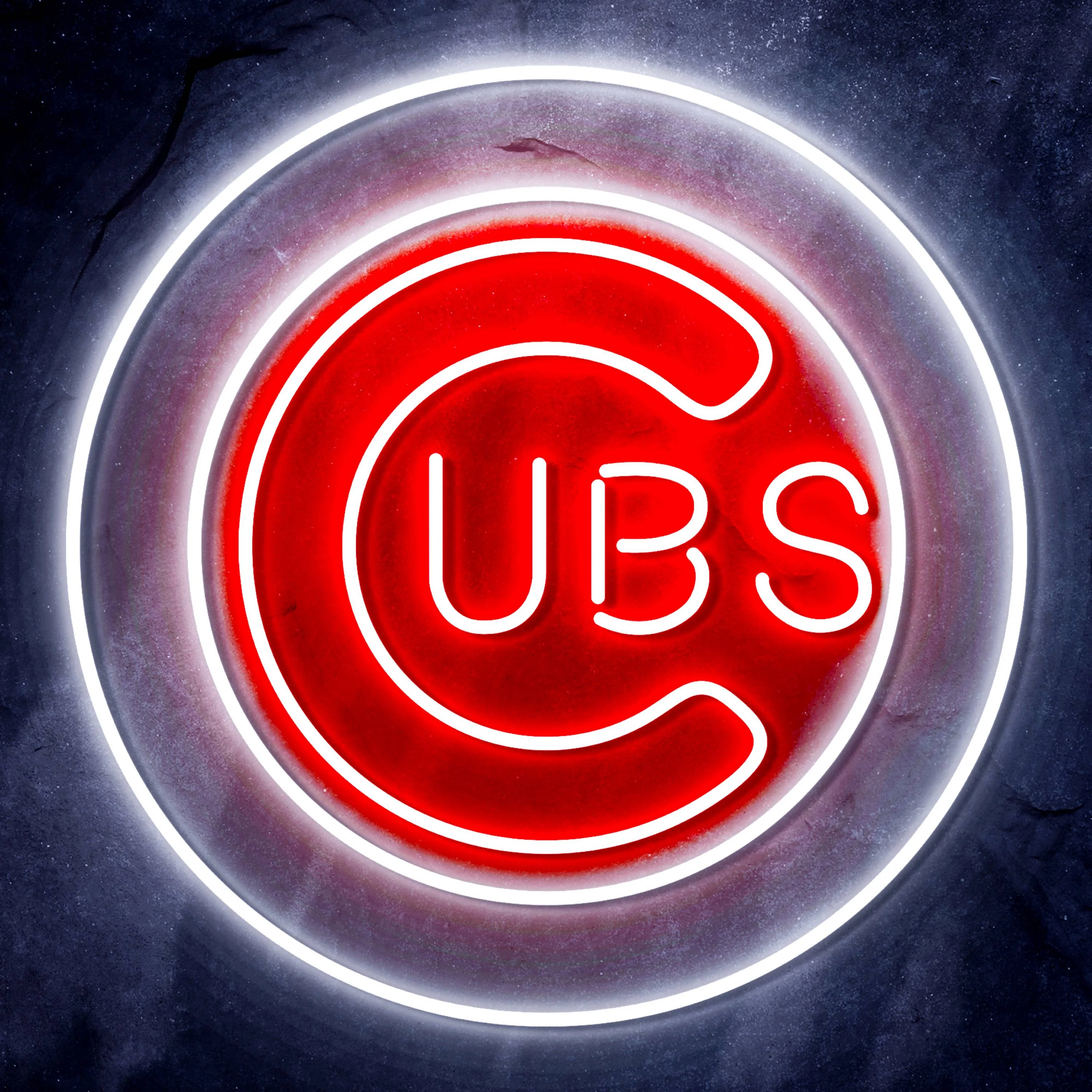 MLB Chicago Cubs Bar Neon Flex LED Sign - Image 10