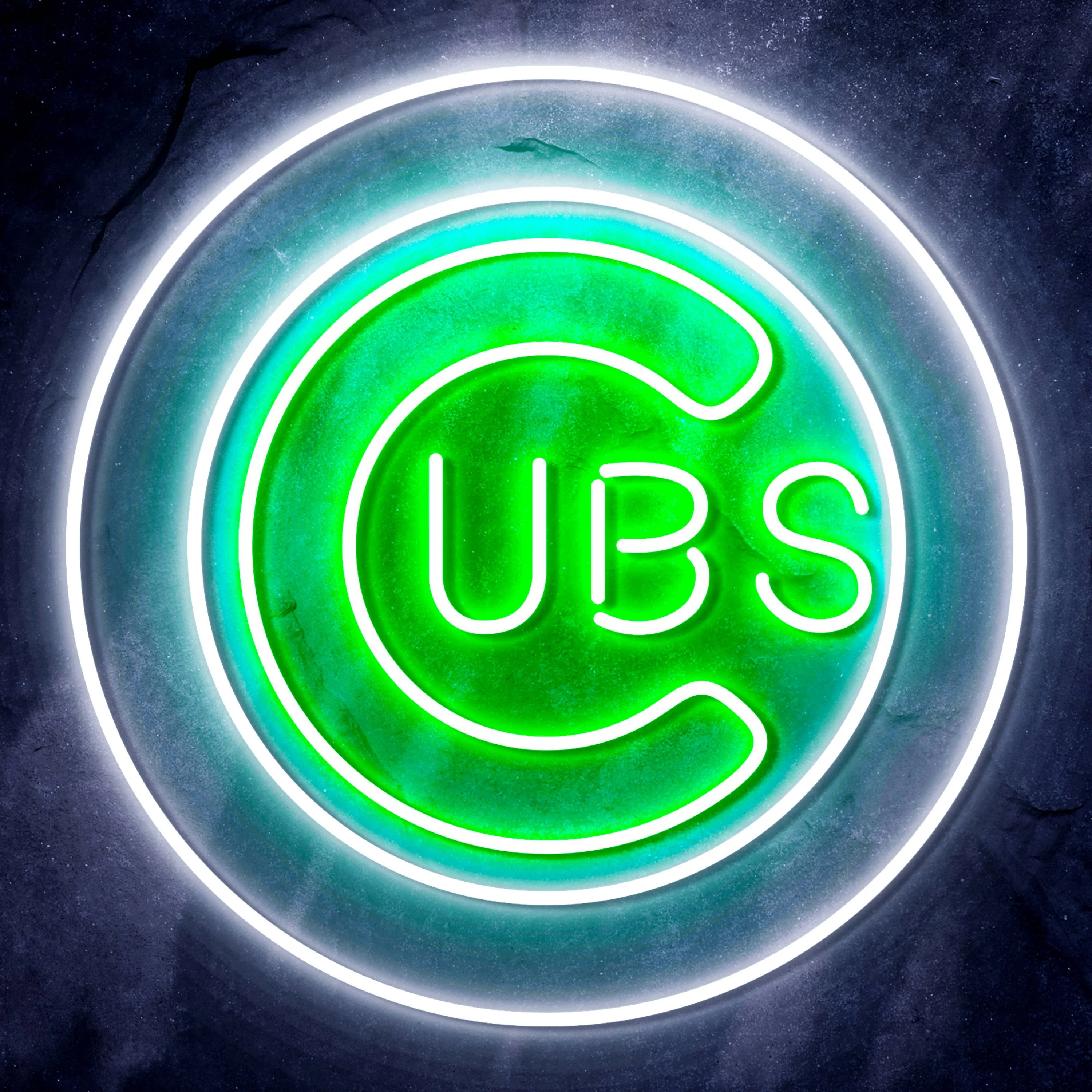 MLB Chicago Cubs Bar Neon Flex LED Sign - Image 6