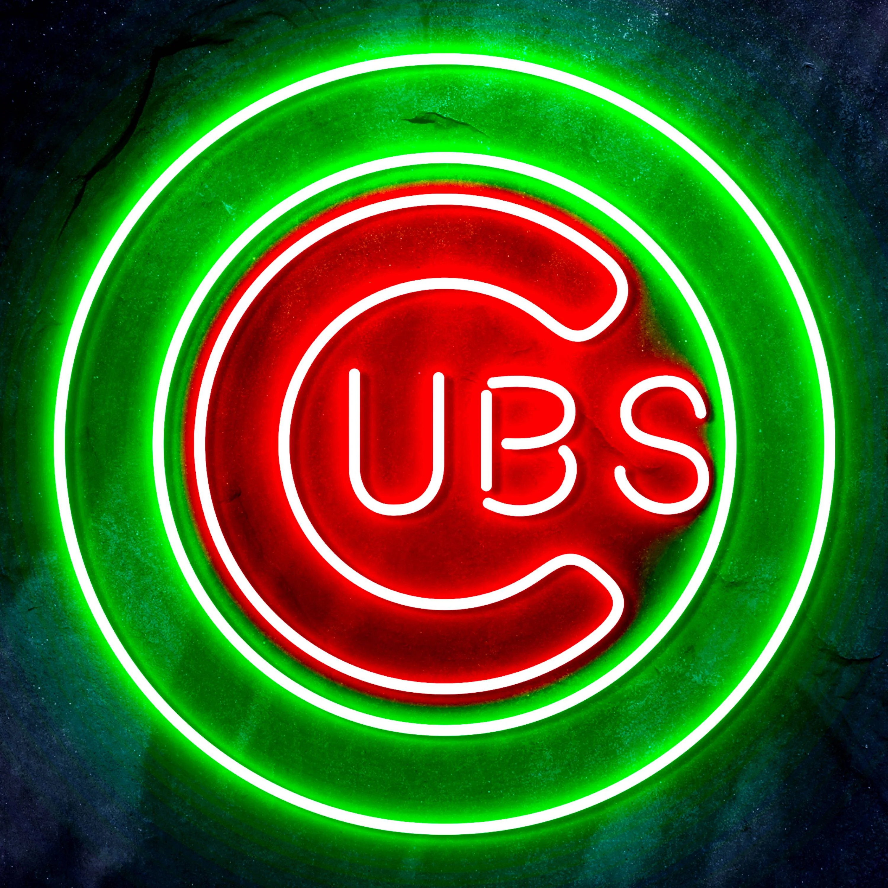 MLB Chicago Cubs Flex Neon-like LED Sign - Image 11