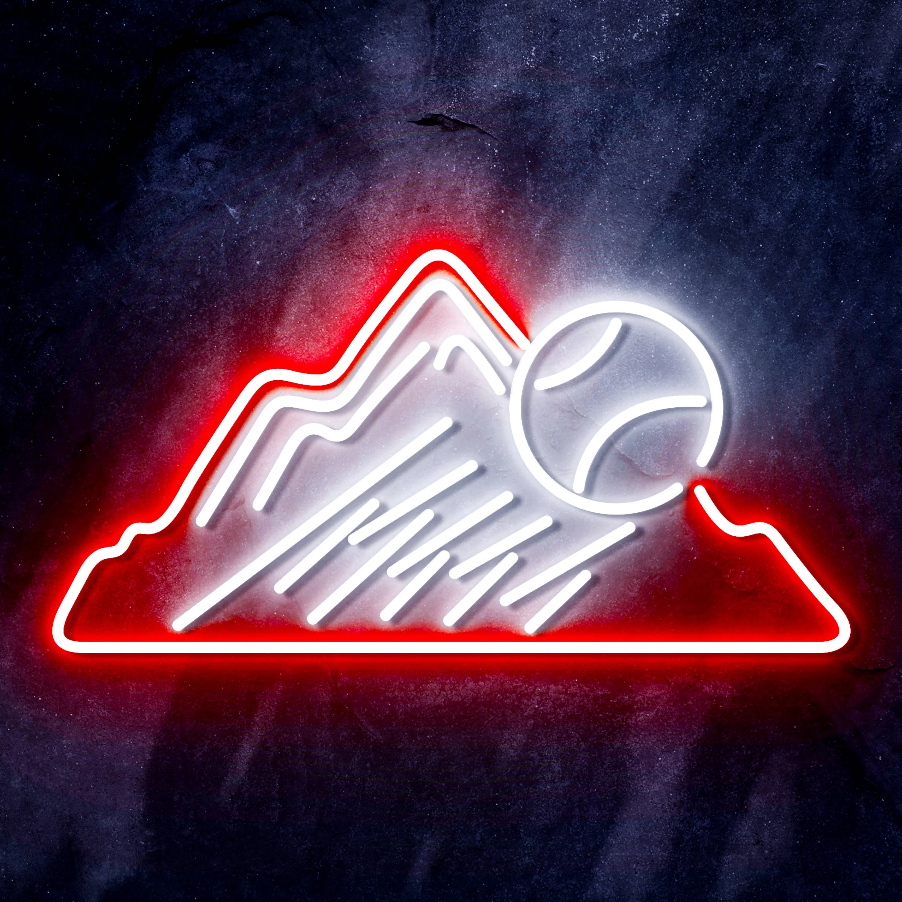 MLB Colorado Rockies Bar Neon Flex LED Sign - Image 10