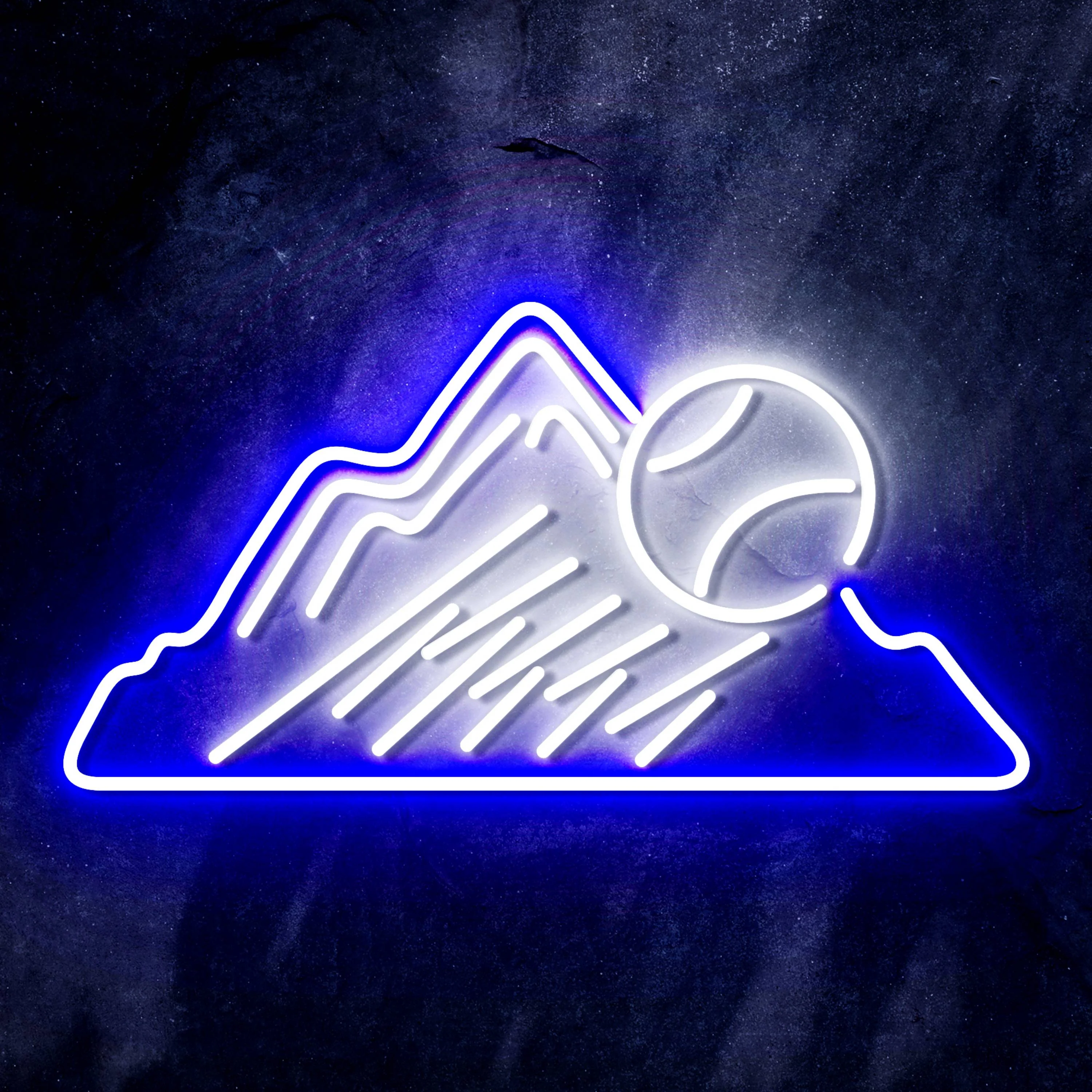 MLB Colorado Rockies Bar Neon Flex LED Sign - Image 5